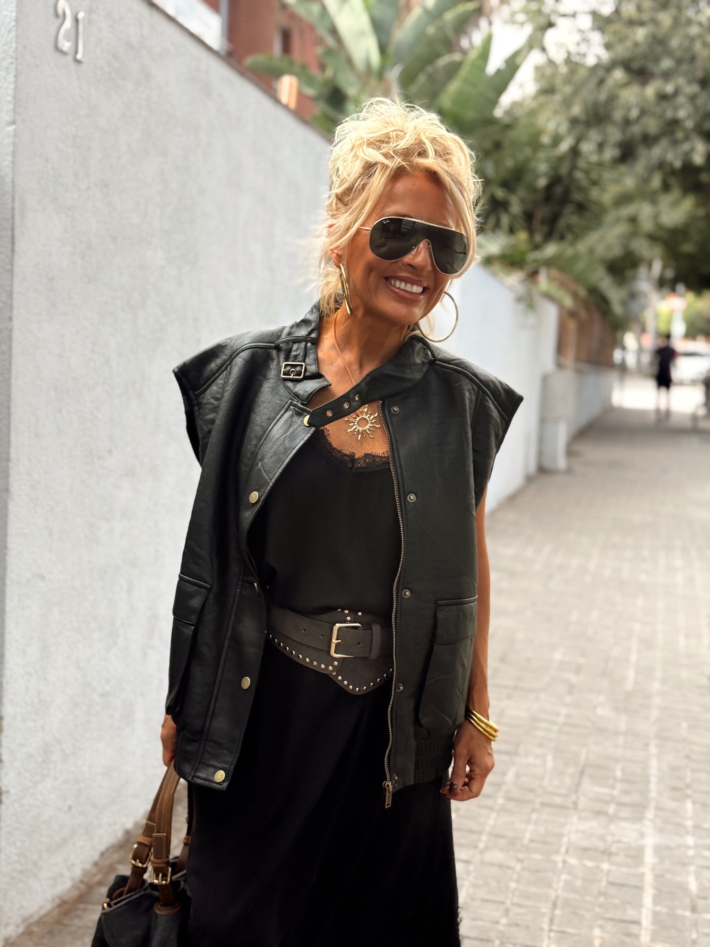 CHALECO POLIPIEL LEONARDO MULTICOLOR