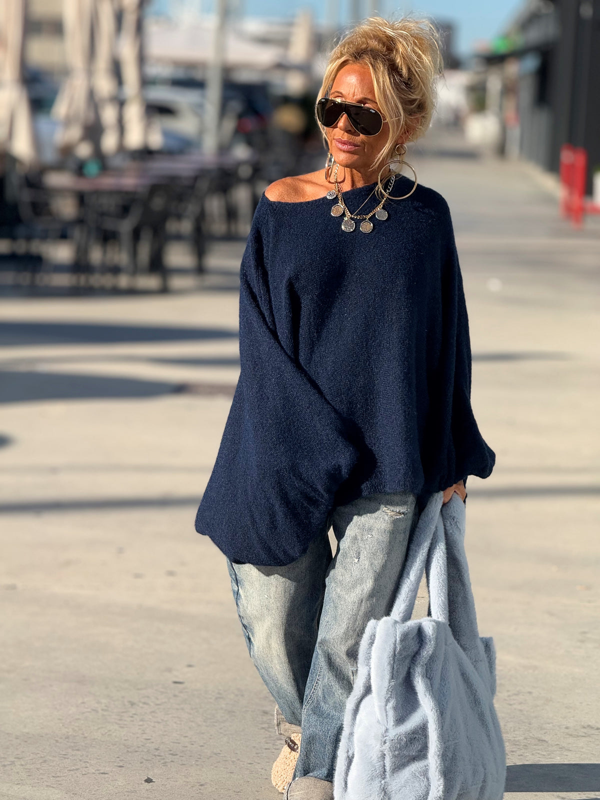 JERSEY OVERSIZE BRIGITTE MULTICOLOR