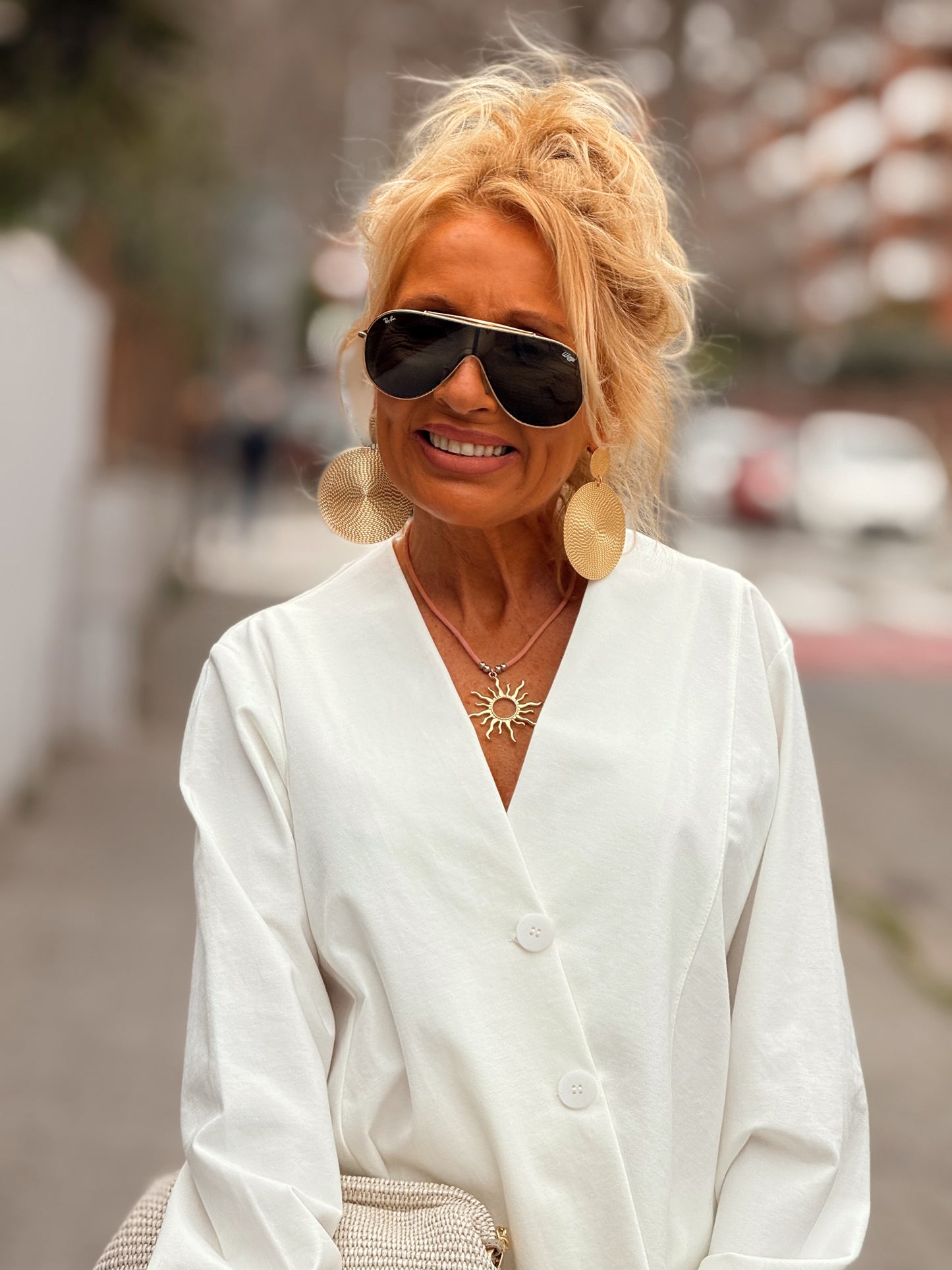 CHAQUETA ASIMÉTRICO VALERIA MULTICOLOR