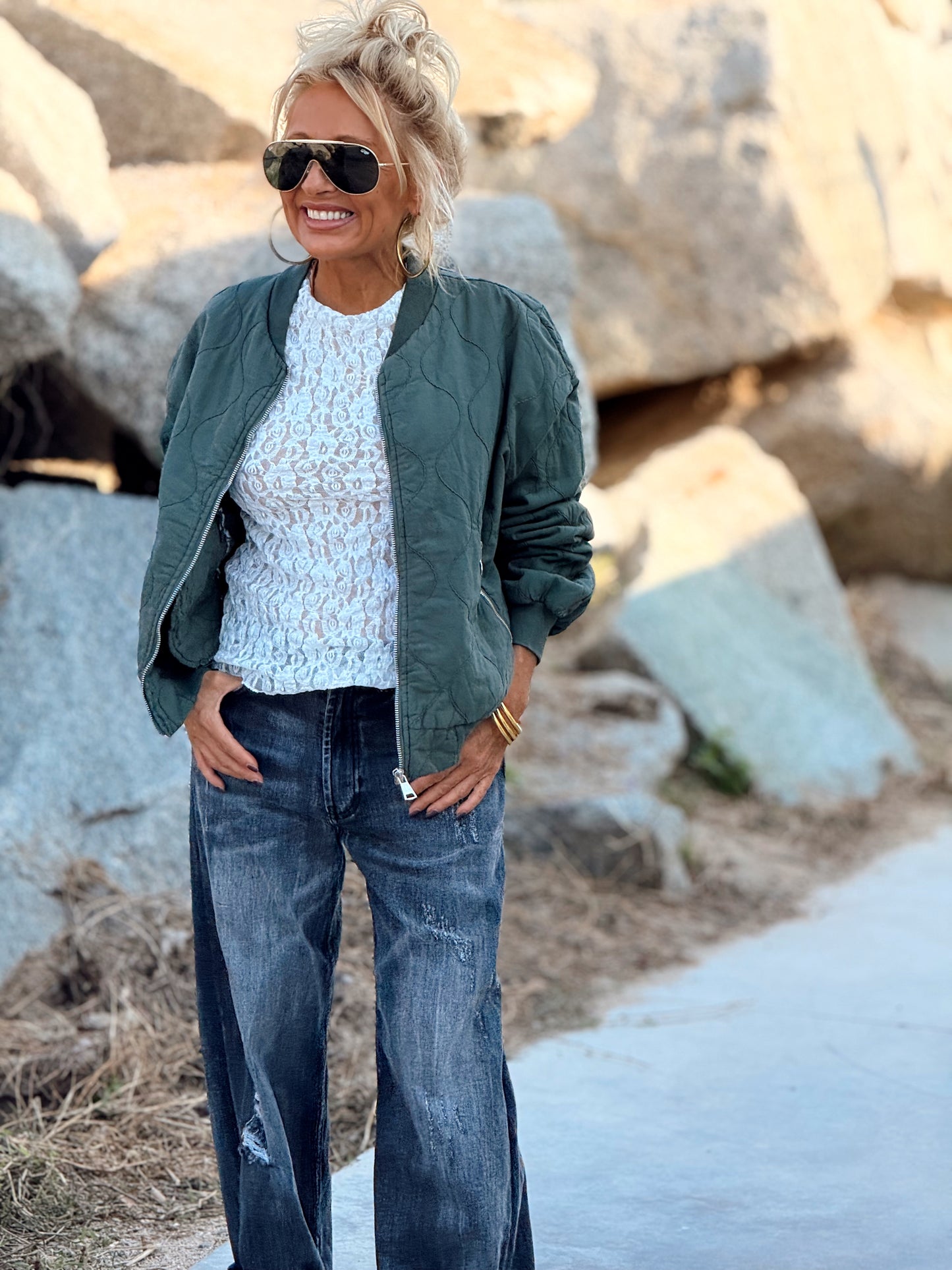 BOMBER FILIPA MULTICOLOR