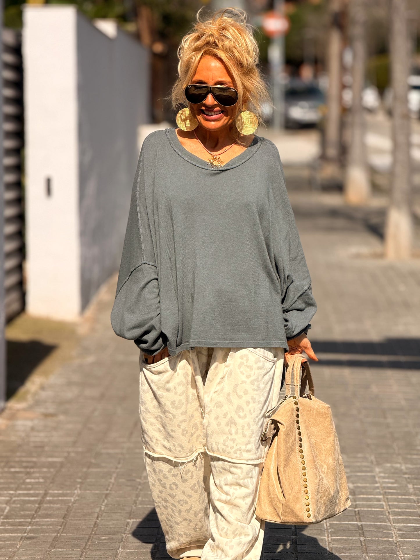 CAMISETA SUPER OVERSIZE SHILA MULTICOLOR