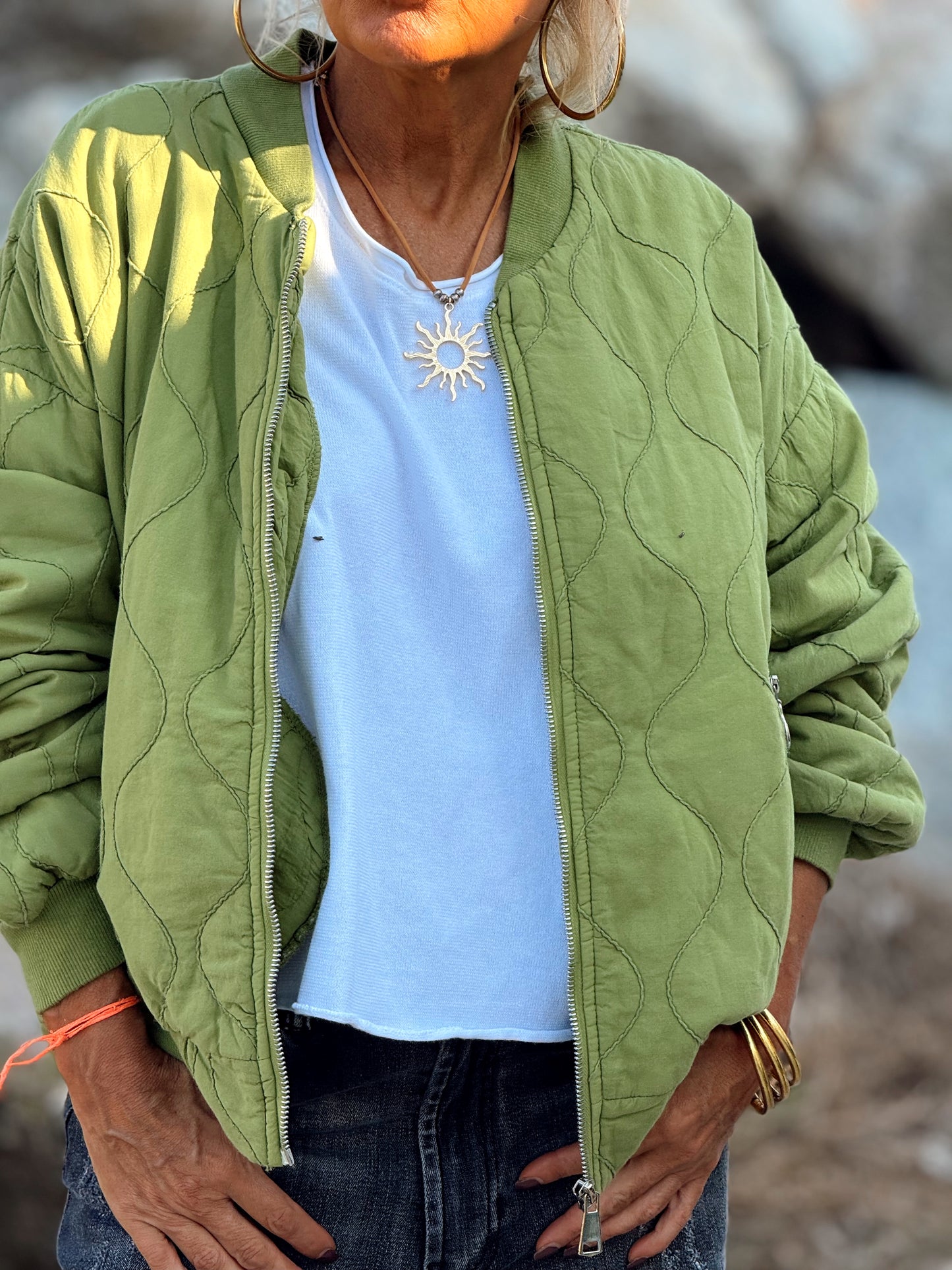 BOMBER FILIPA MULTICOLOR