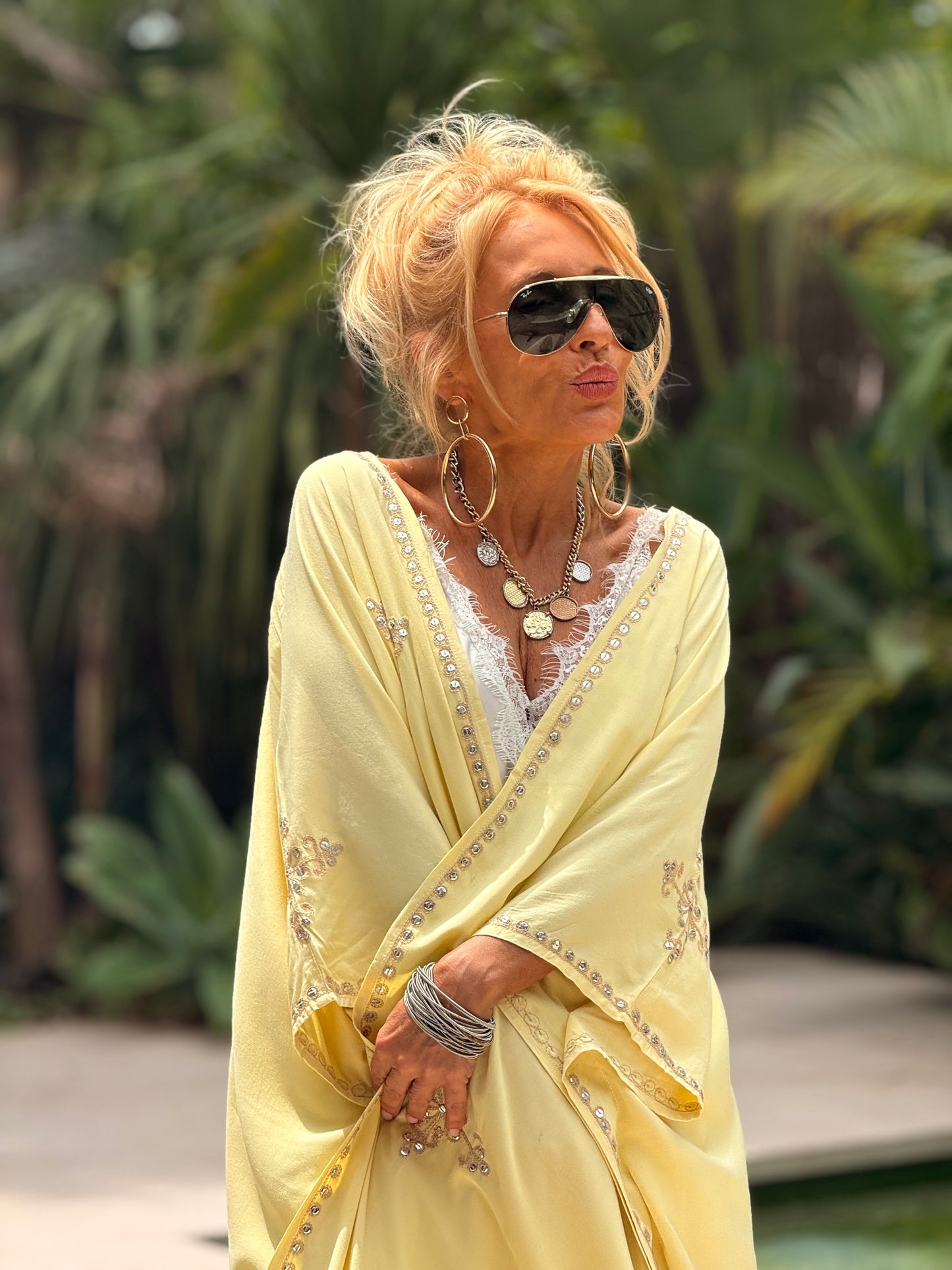 KIMONO SUPER OVERSIZE MENORCA MULTICOLOR