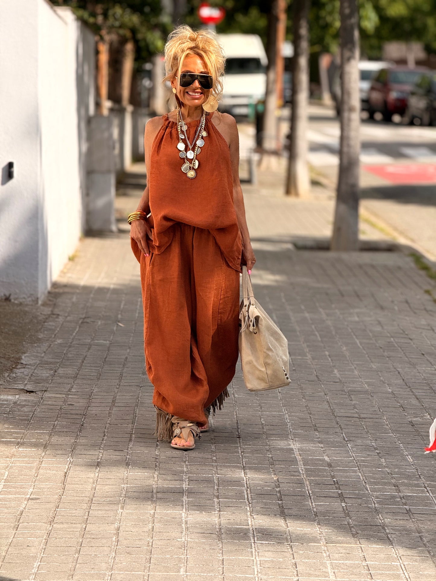 TOP LINO YOLA MULTICOLOR