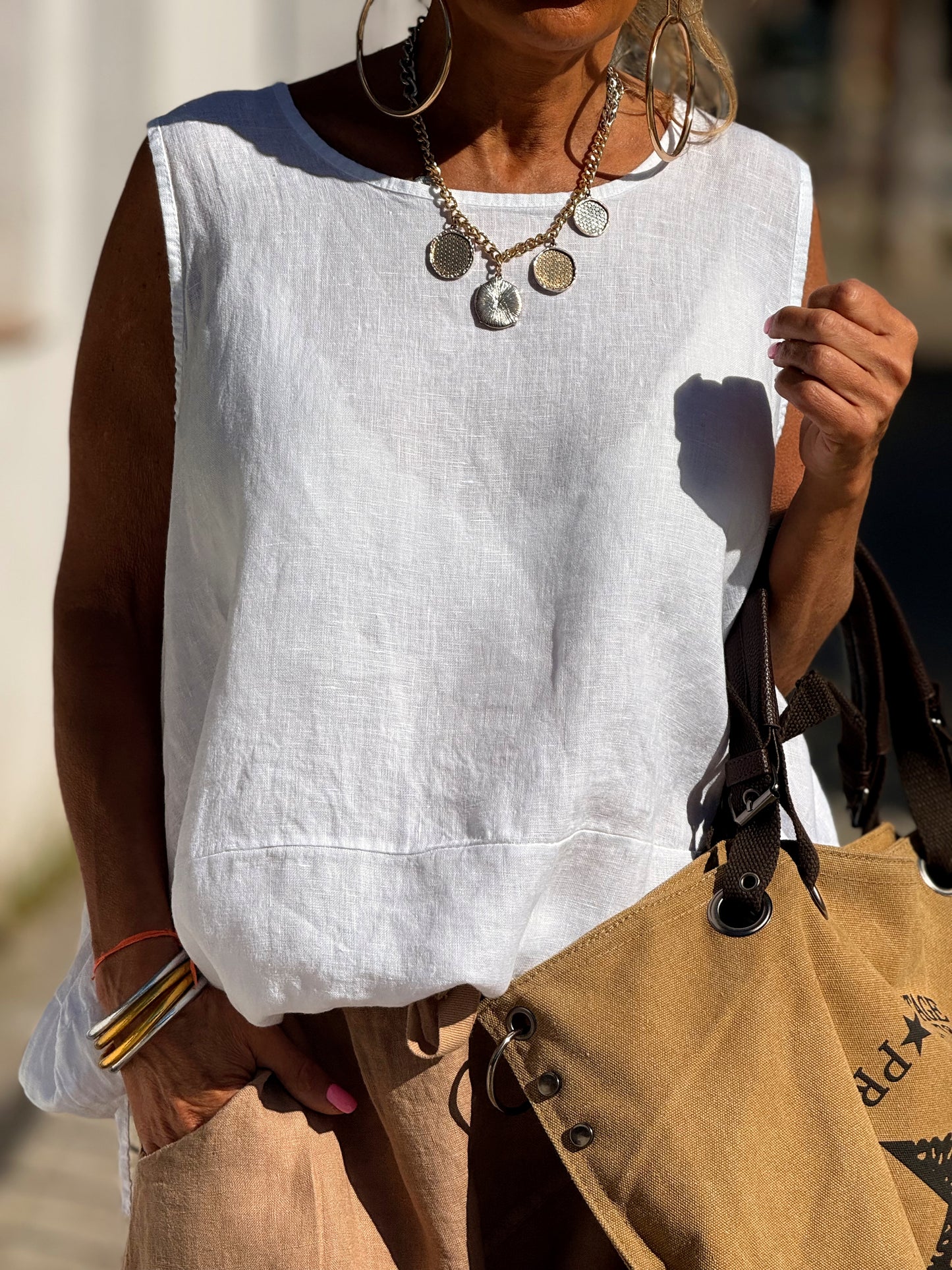 BLUSA LINO ARTHUR MULTICOLOR