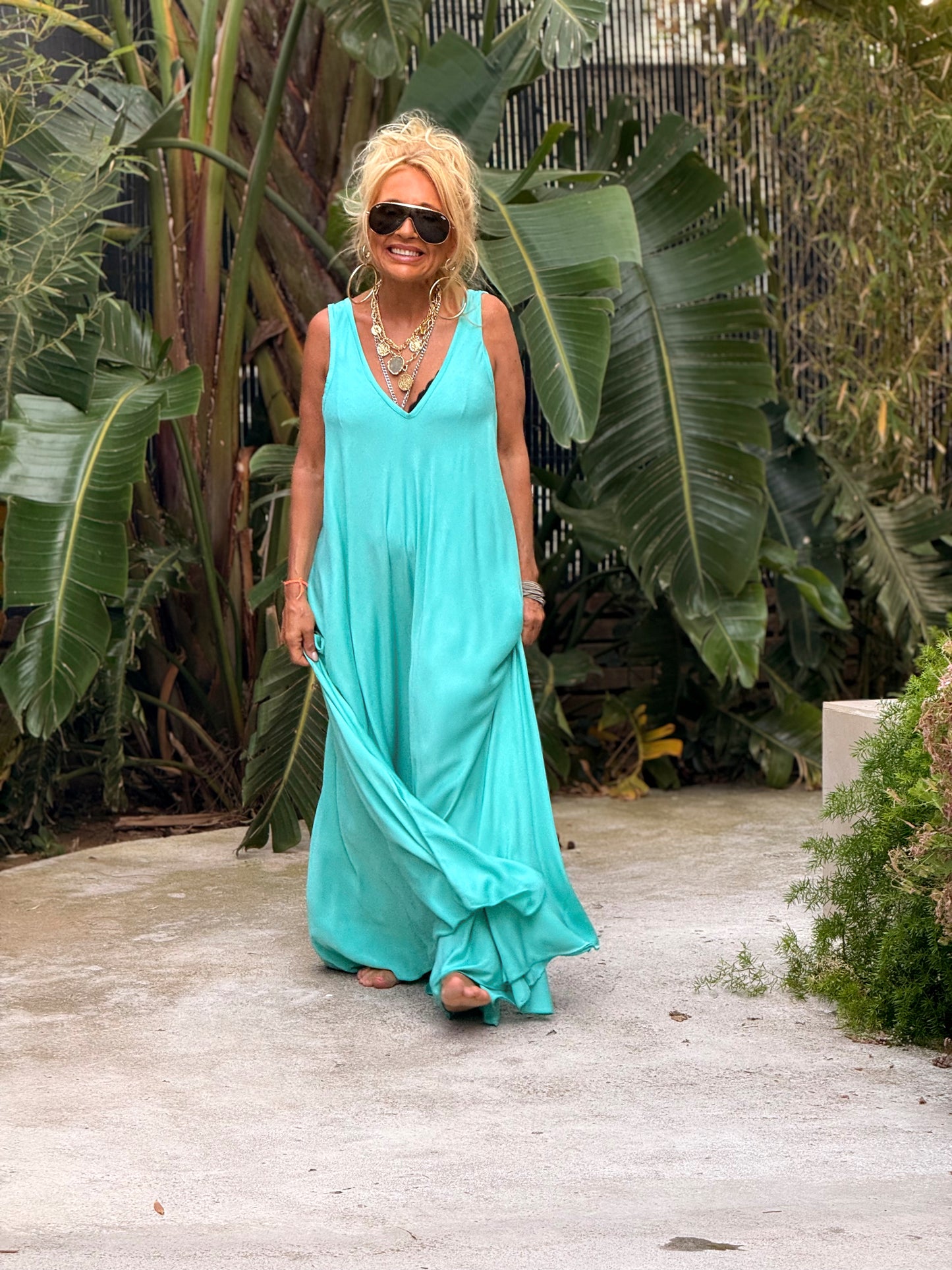 VESTIDO OVERSIZE AMANDINE MULTICOLOR