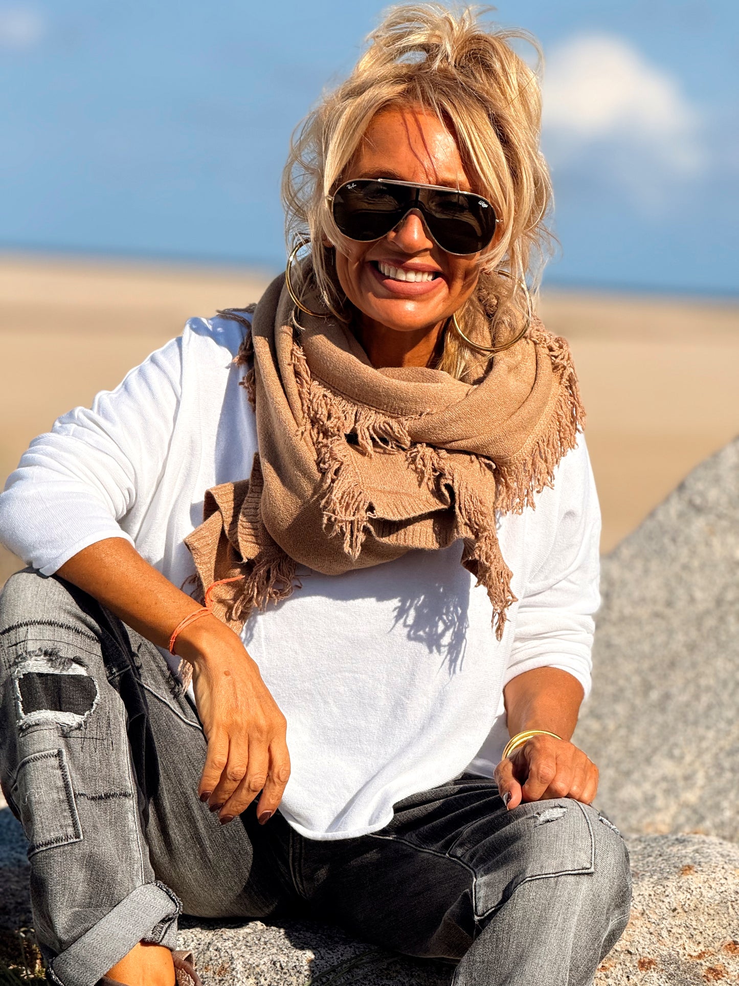 BUFANDA FLECOS CELINE MULTICOLOR