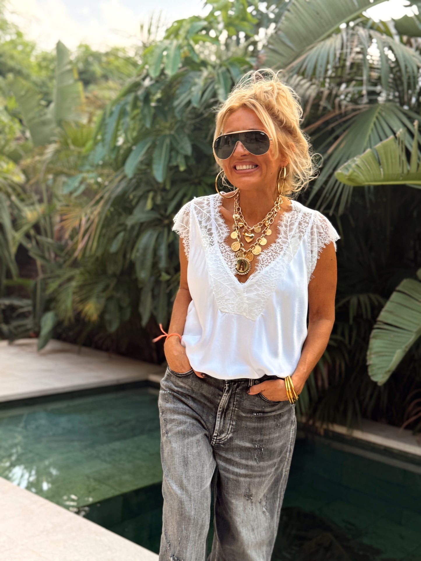 TOP LENCERO OVERSIZE STELLA MULTICOLOR