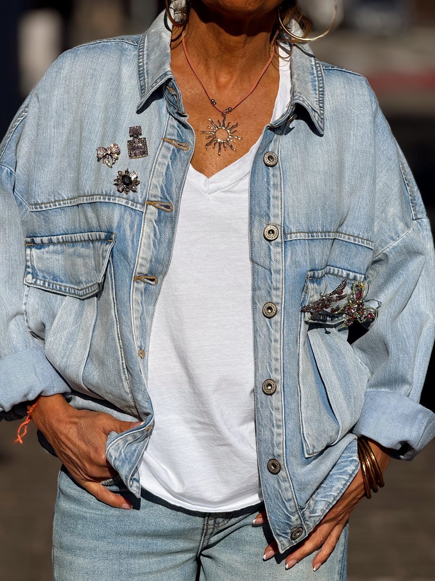 BROCHE MARIPOSA MULTICOLOR