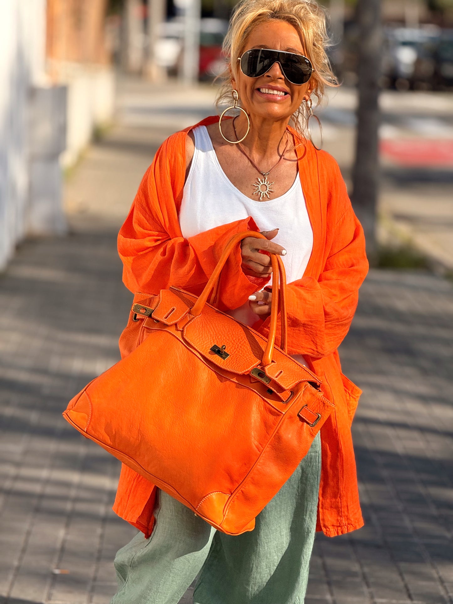 BOLSO TANGER MULTICOLOR