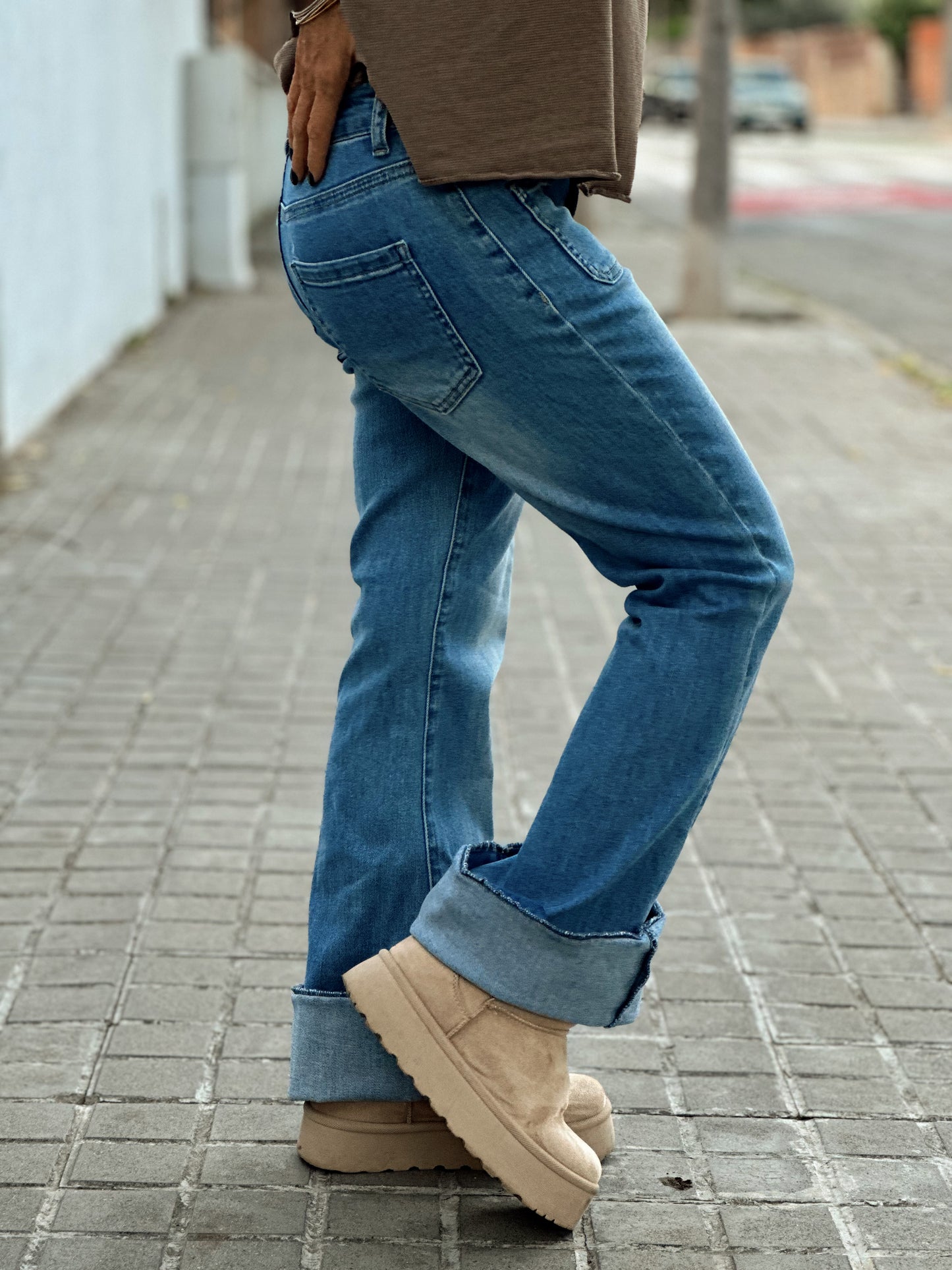 JEANS VAQUEROS AURORA TEJANO