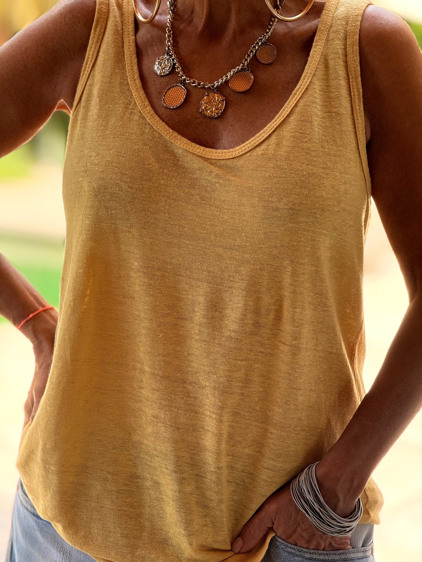 TOP LINO MARCEL MULTICOLOR