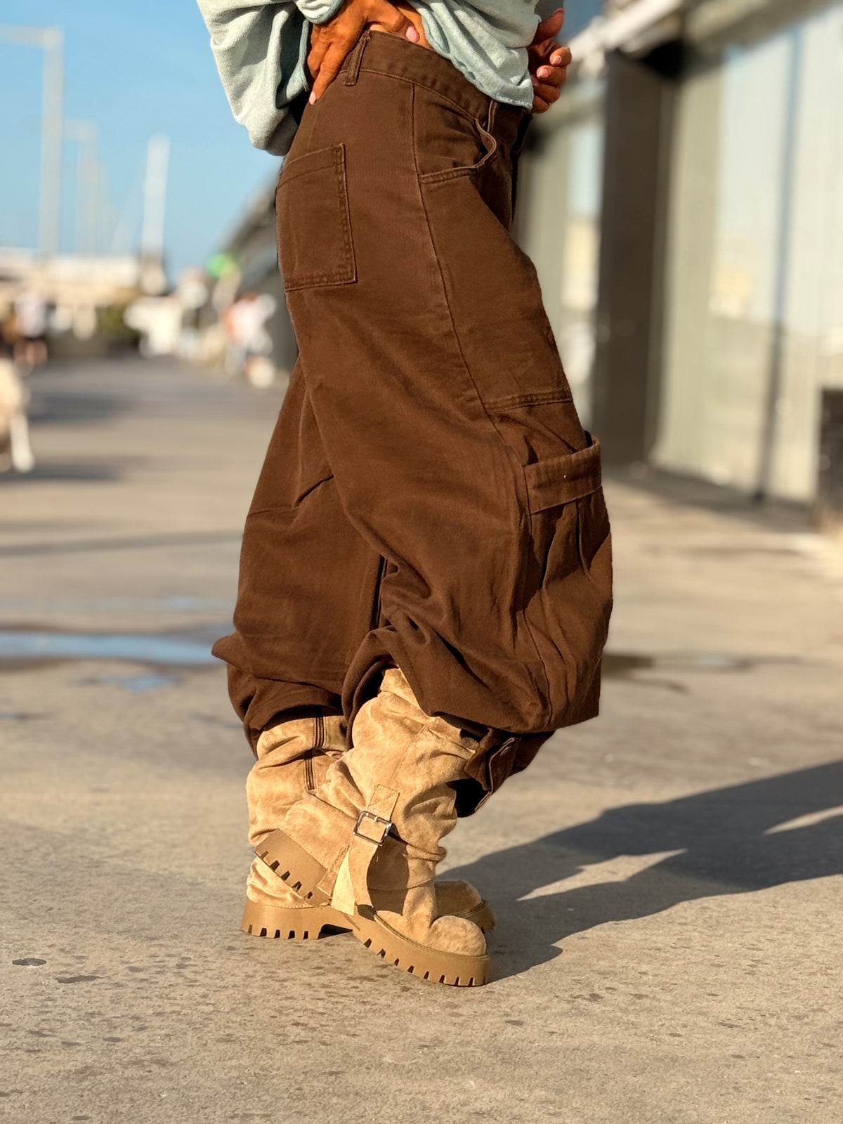 PANTALON OVERSIZE CHARLY MULTICOLOR