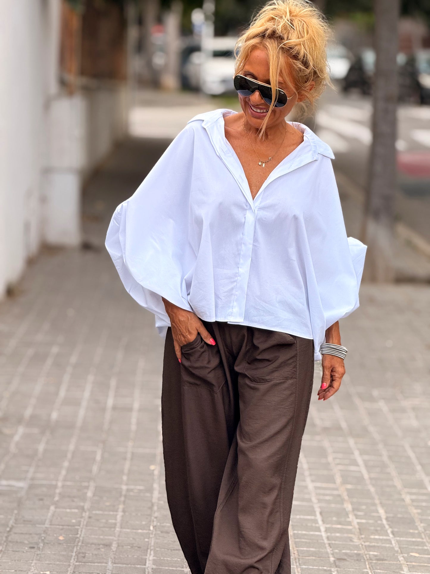 PANTALON OVERSIZE MAGALY MULTICOLOR