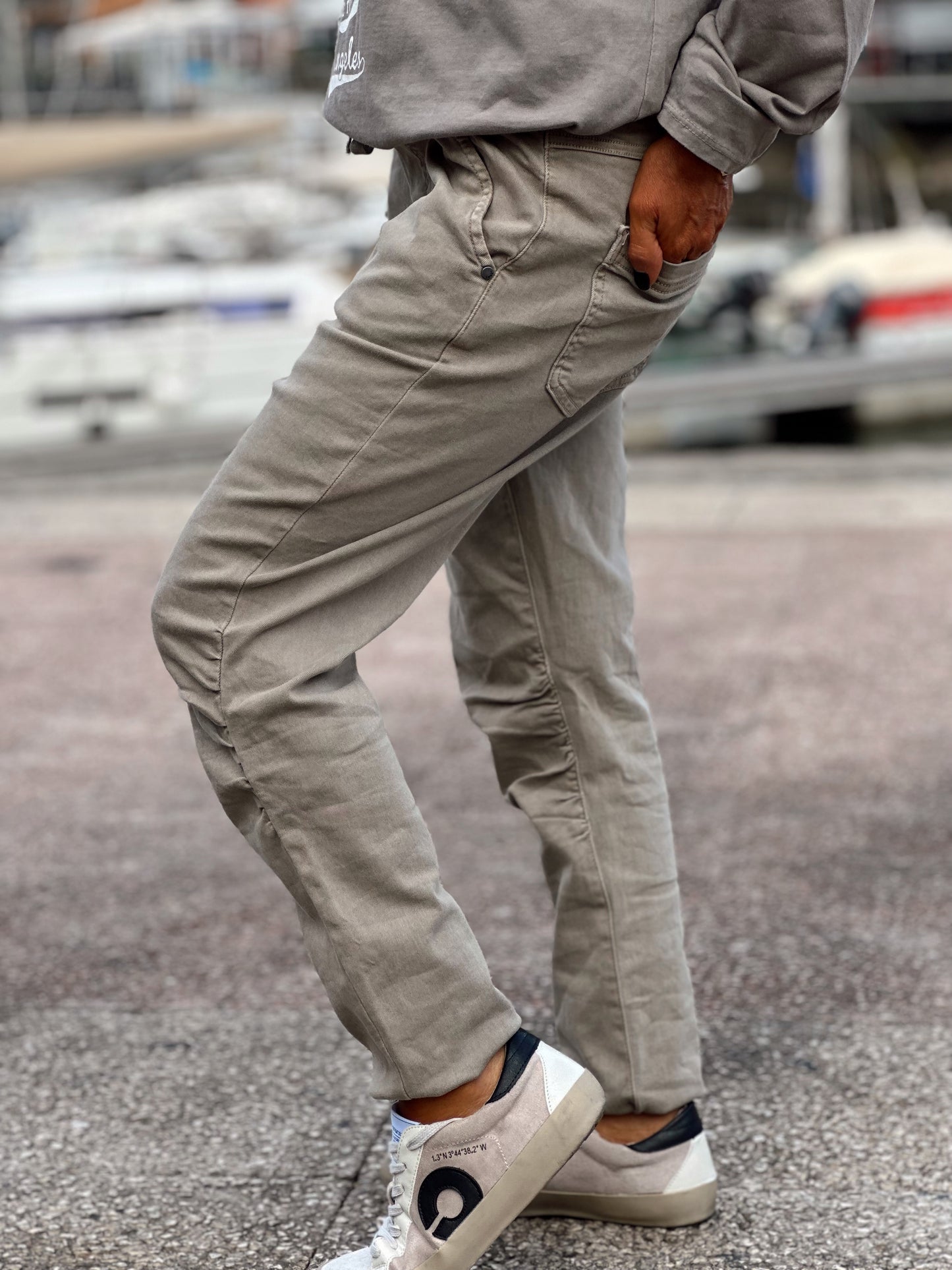 PANTALÓN BAGGY BONNY BEIGE