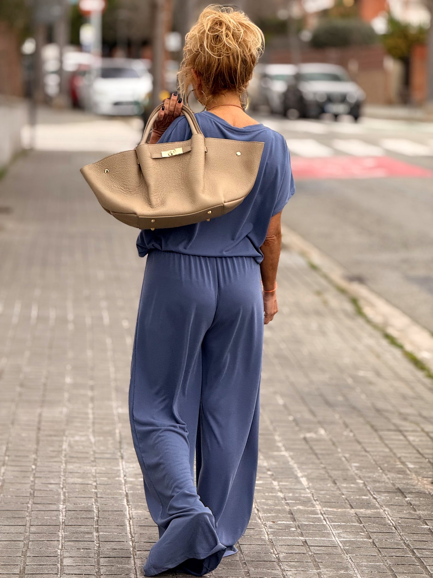 CONJUNTO PANTALON-BLUSA ALBA MULTICOLOR