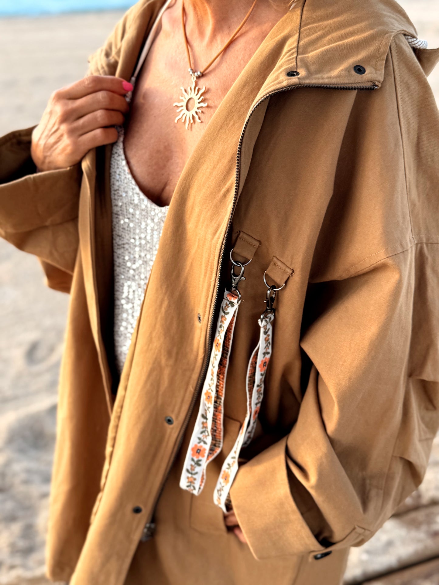 PARKA OVERSIZE SOFIA MULTICOLOR