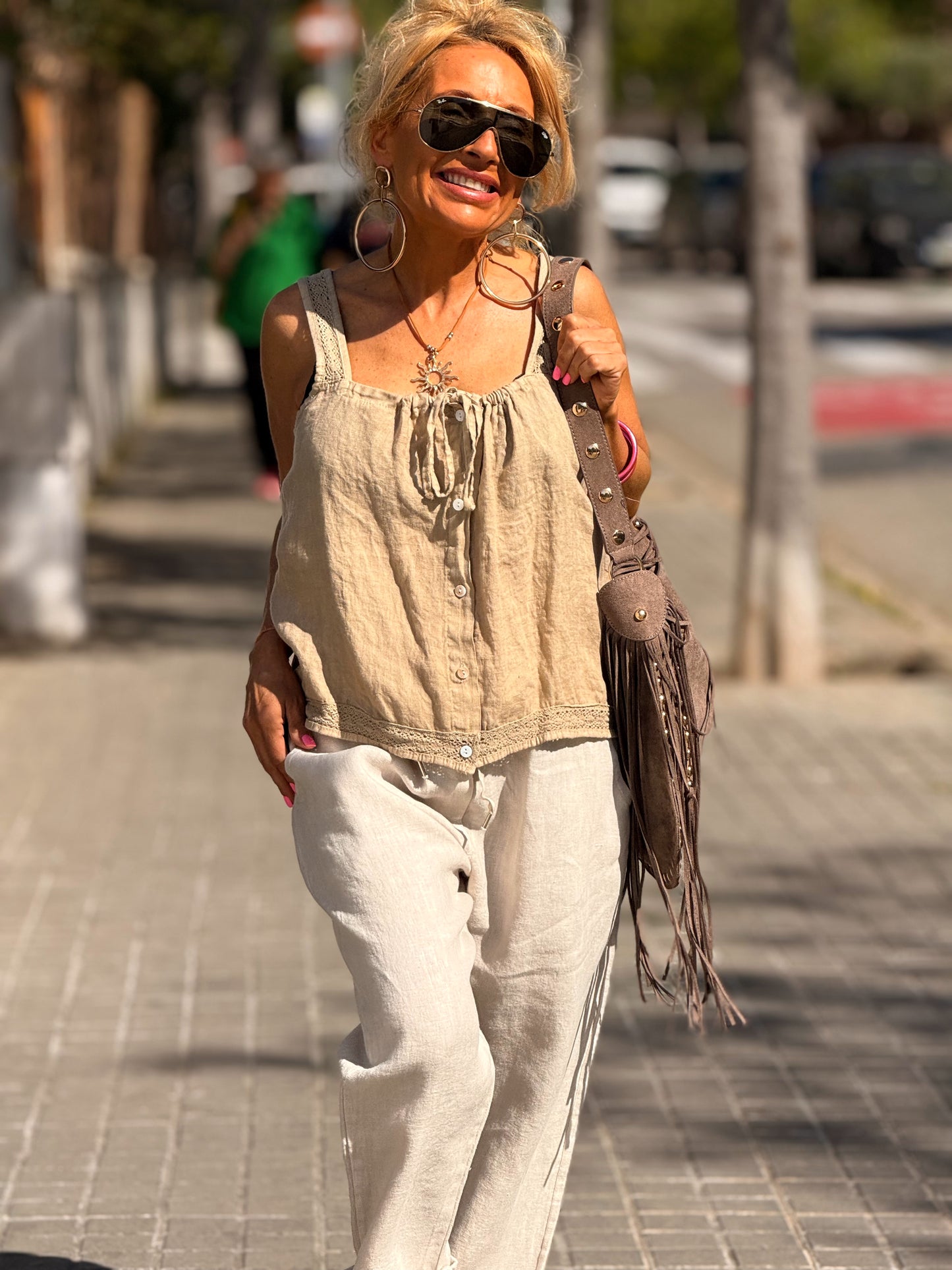 PANTALON LINO MANU
