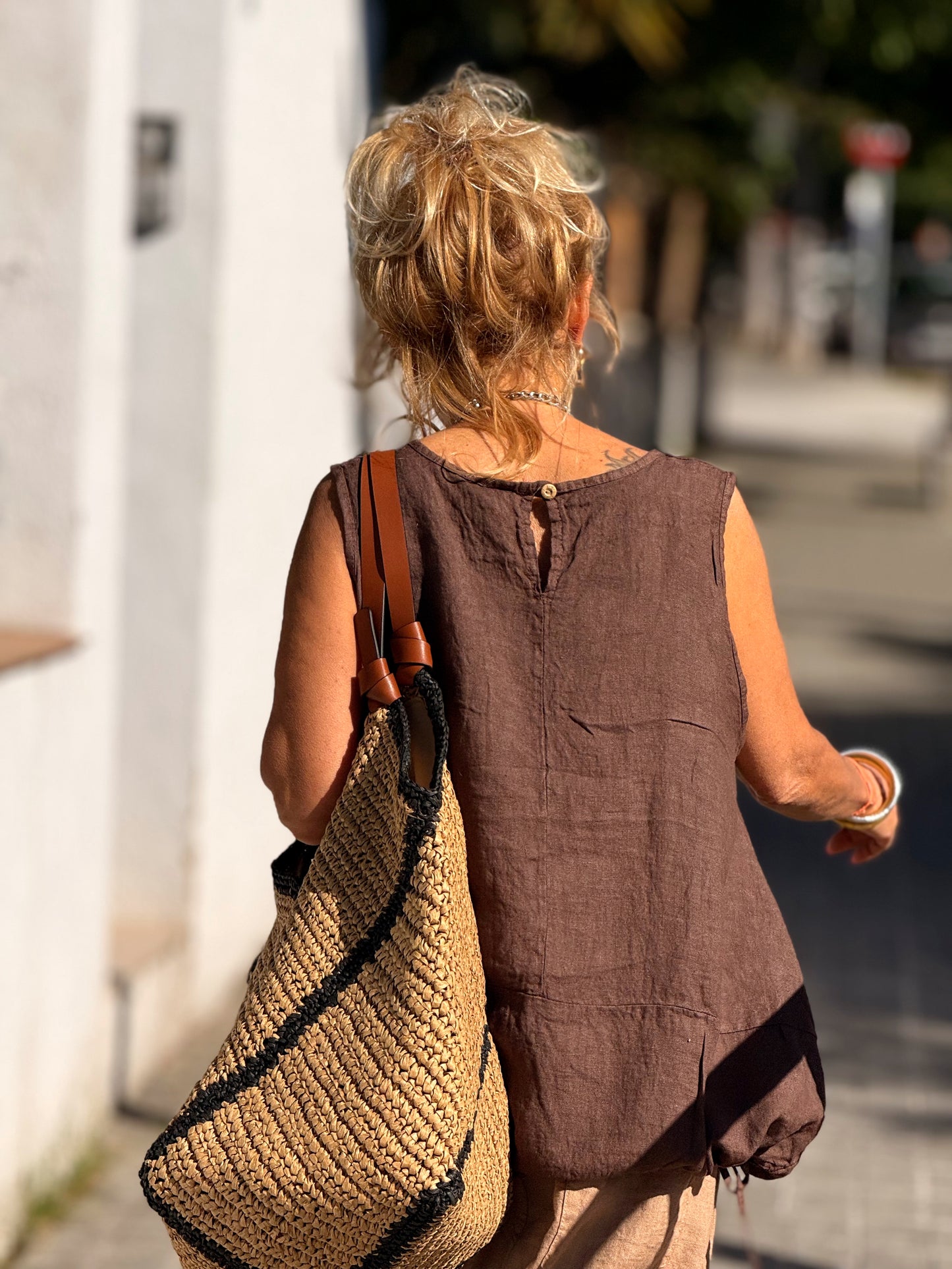 BLUSA LINO ARTHUR MULTICOLOR