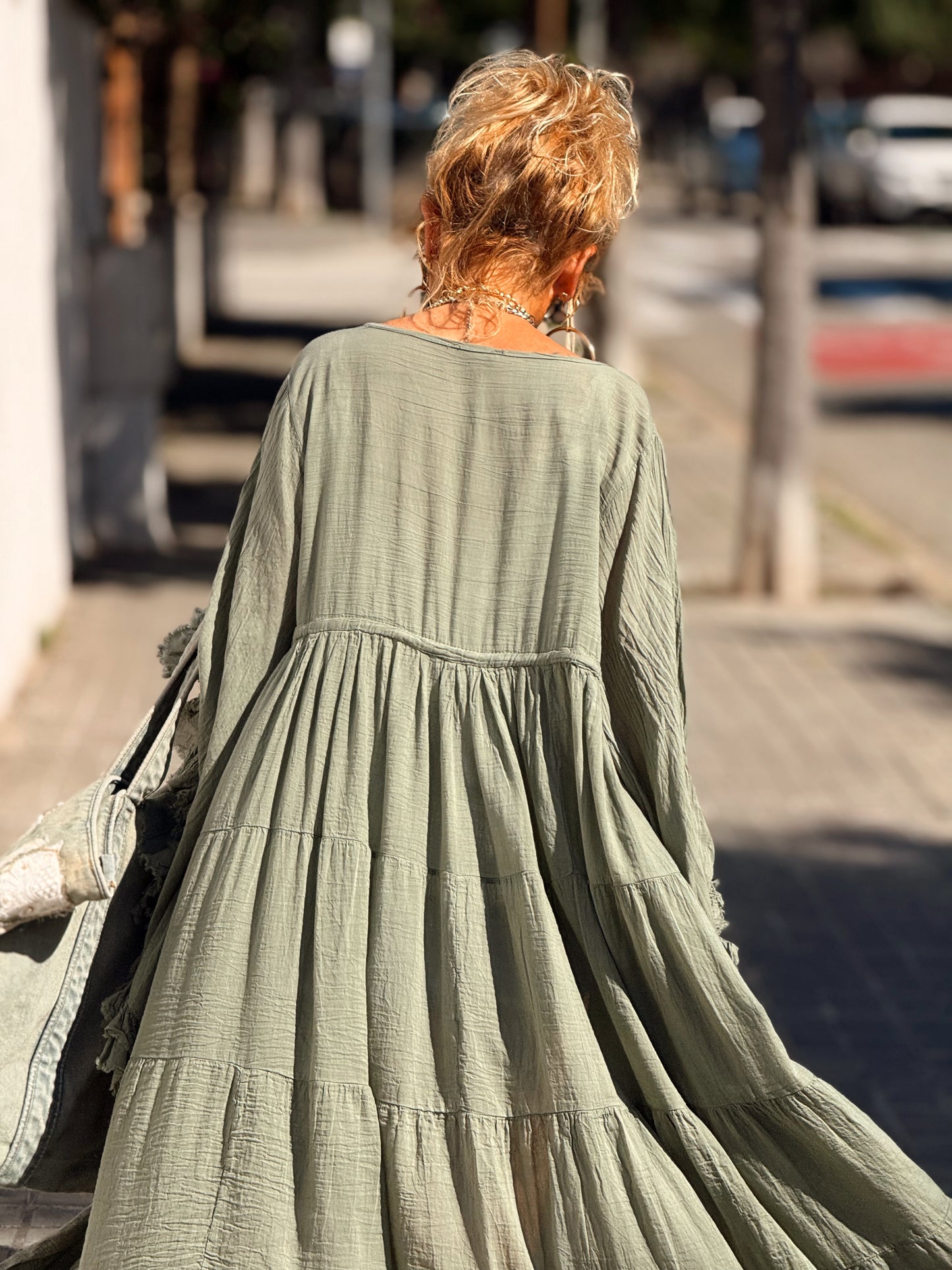 KIMONO SUPER OVERSIZE BOHO MULTICOLOR
