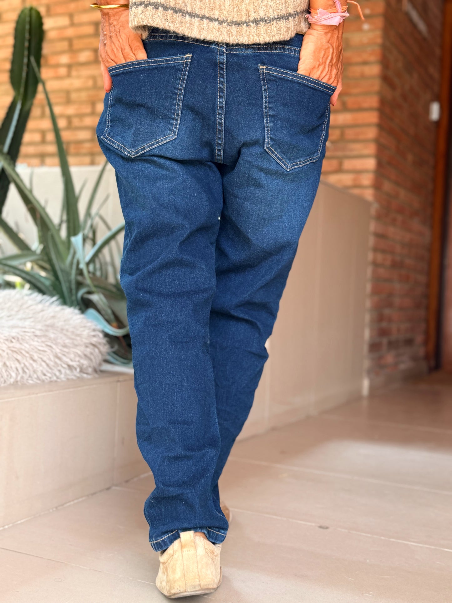 JEANS VAQUEROS TEJANO OSCURO