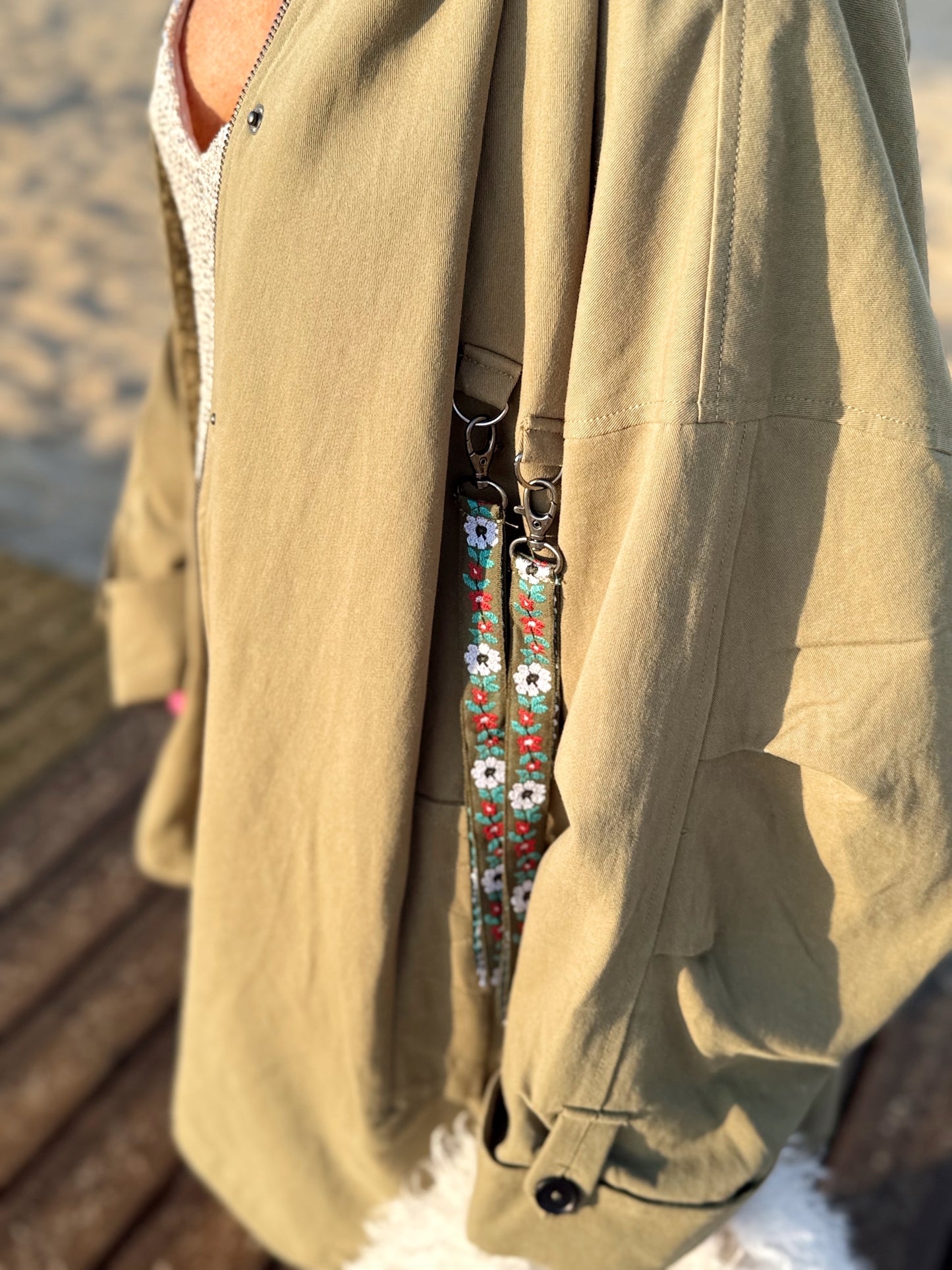 PARKA OVERSIZE SOFIA MULTICOLOR