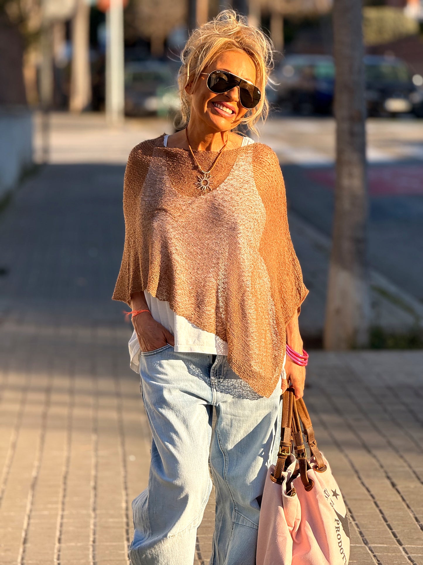 CAPA OVERSIZE ANNY MULTICOLOR