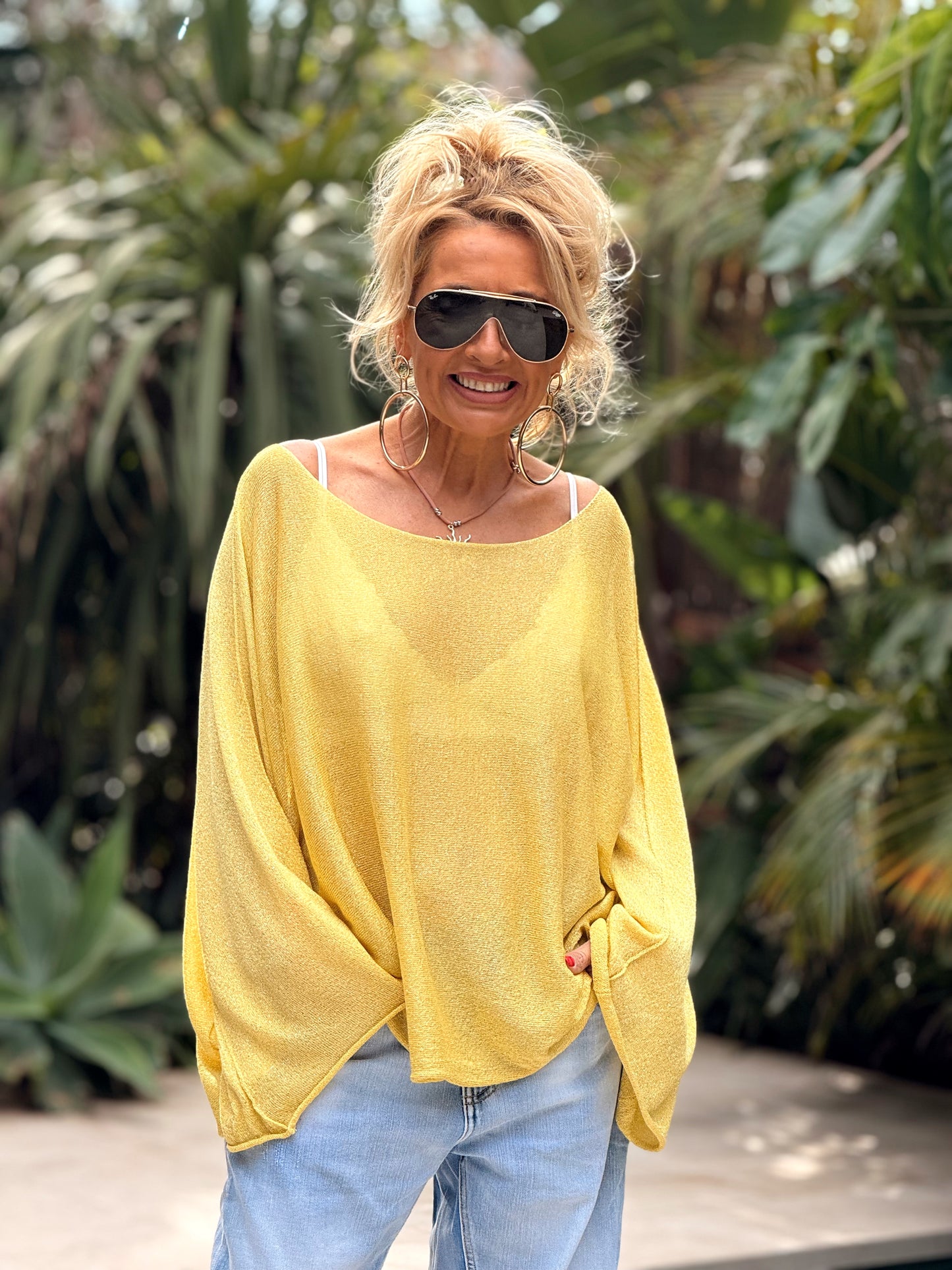 JERSEY BRILLANTE SUPER OVERSIZE ARLETTE MULTICOLOR