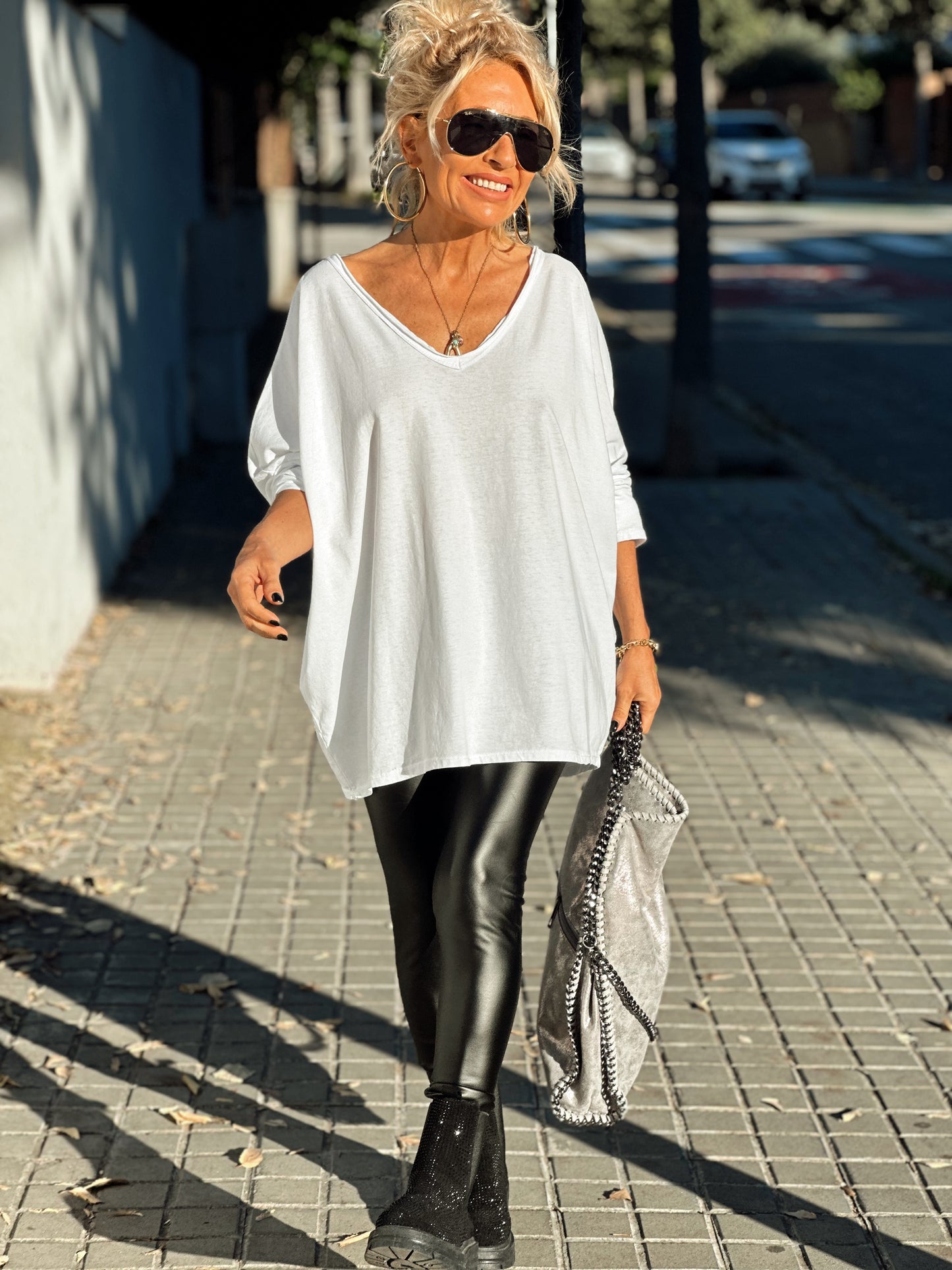 CAMISETA OVERSIZE GREGOIRE BLANCO