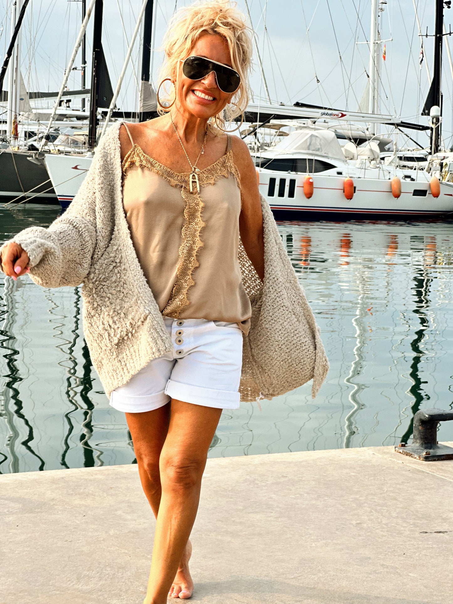 CHAQUETA EMMANUEL BEIGE