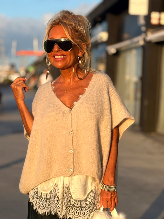 CHALECO OVERSIZE MARIANA MULTICOLOR