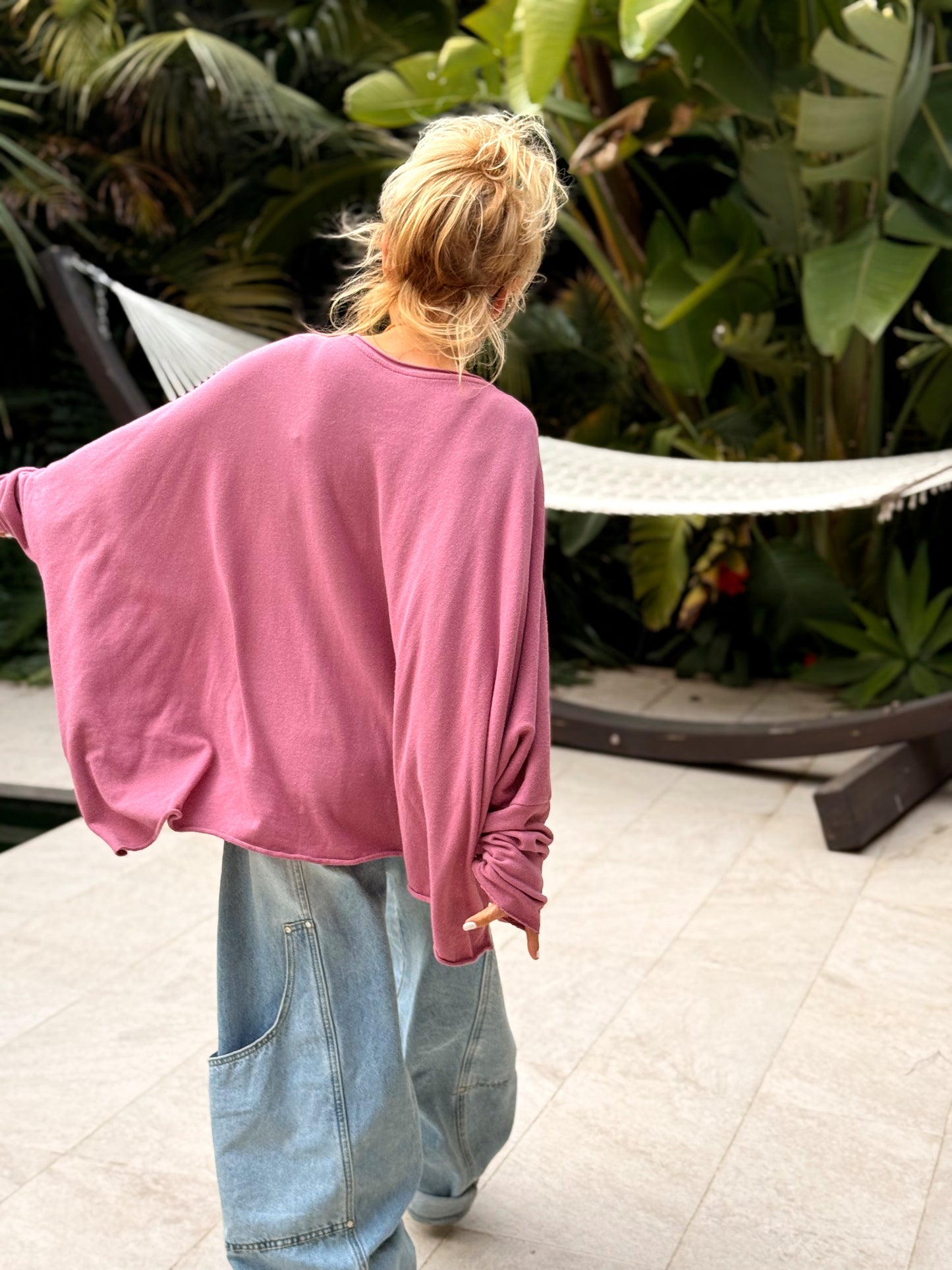 CAMISETA DESGASTADA SUPER OVERSIZE DANI MULTICOLOR