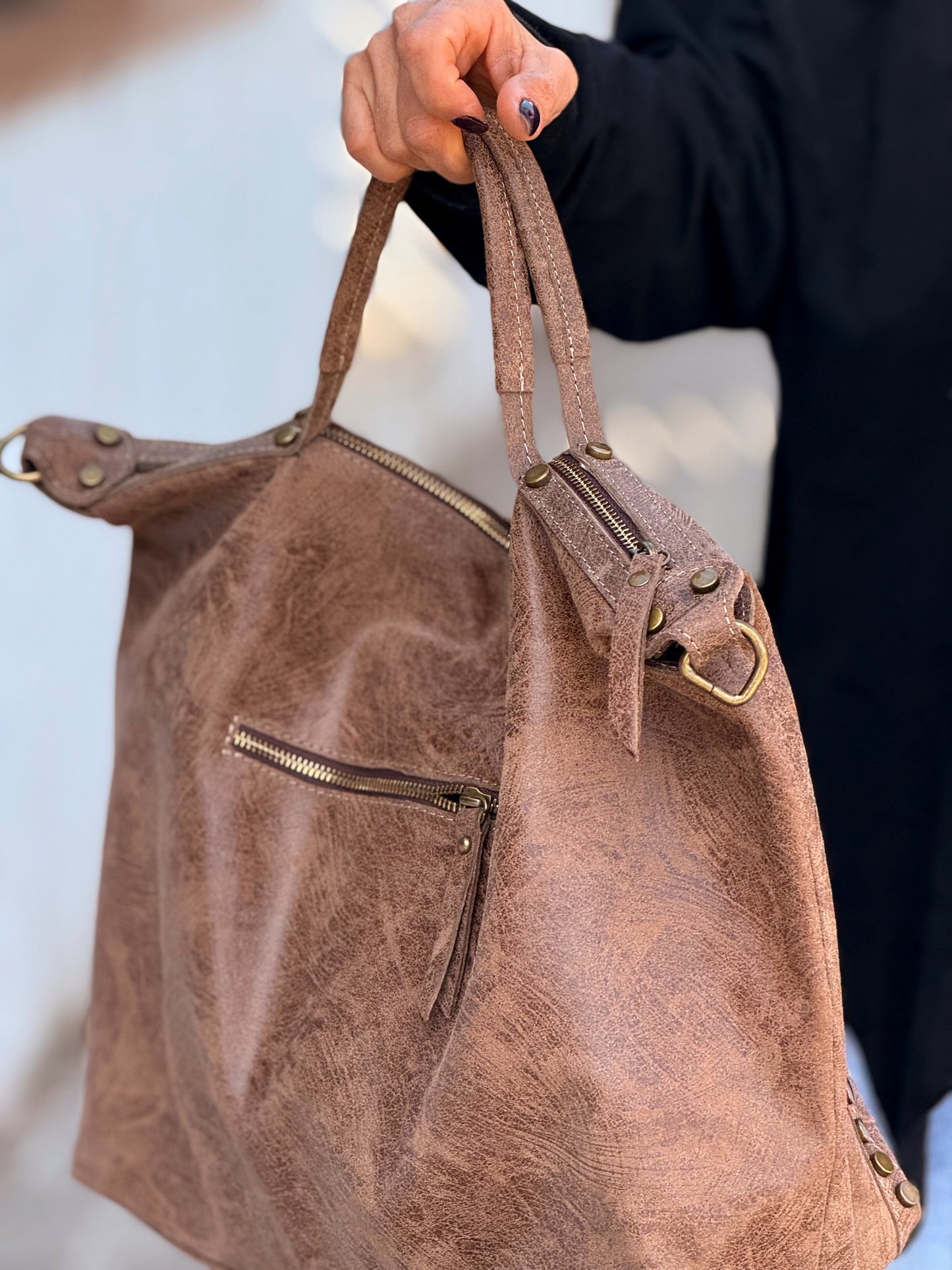 BOLSO TACHAS MULTICOLOR