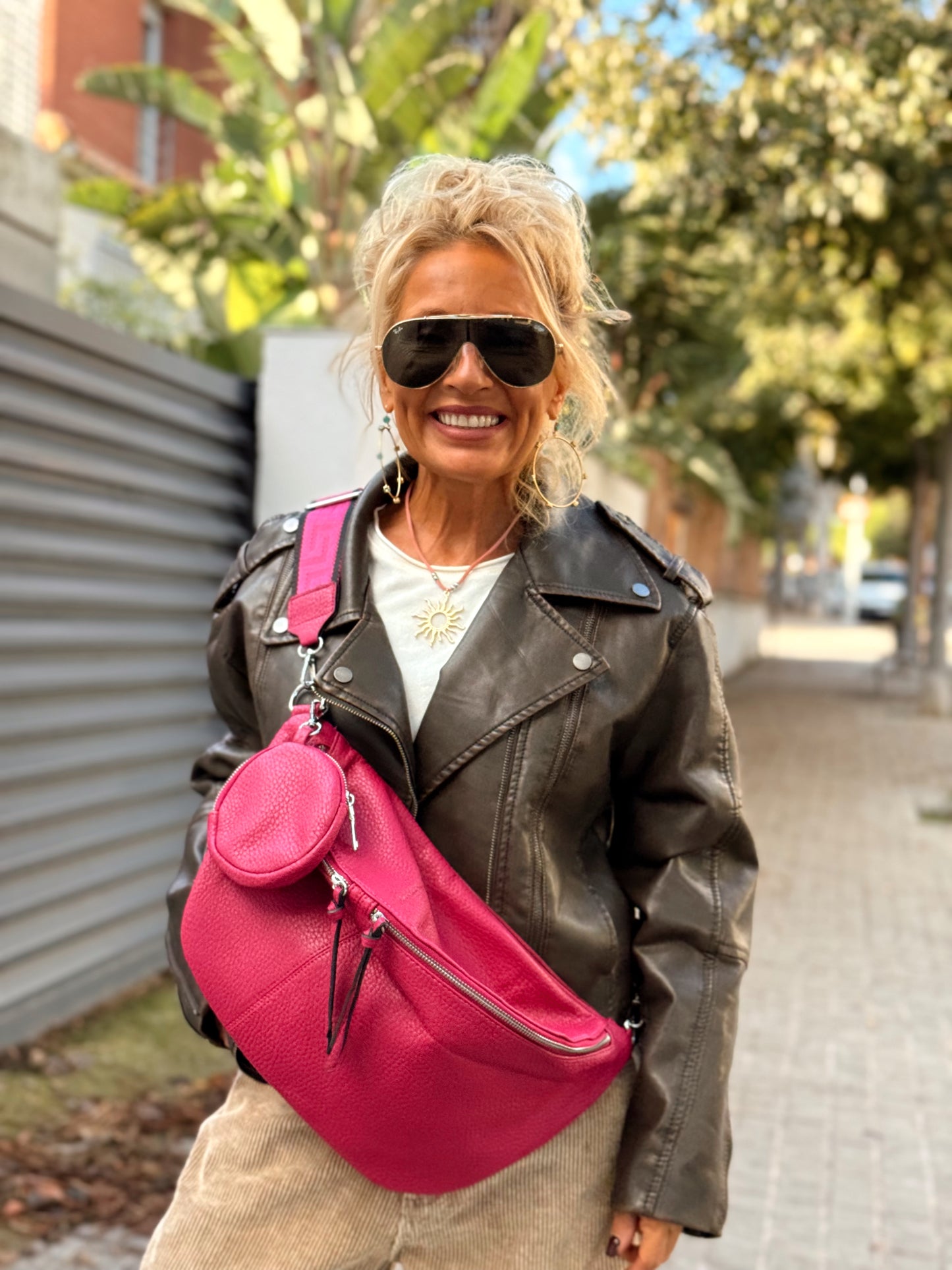 CAZADORA POLIPIEL EVA MARRÓN