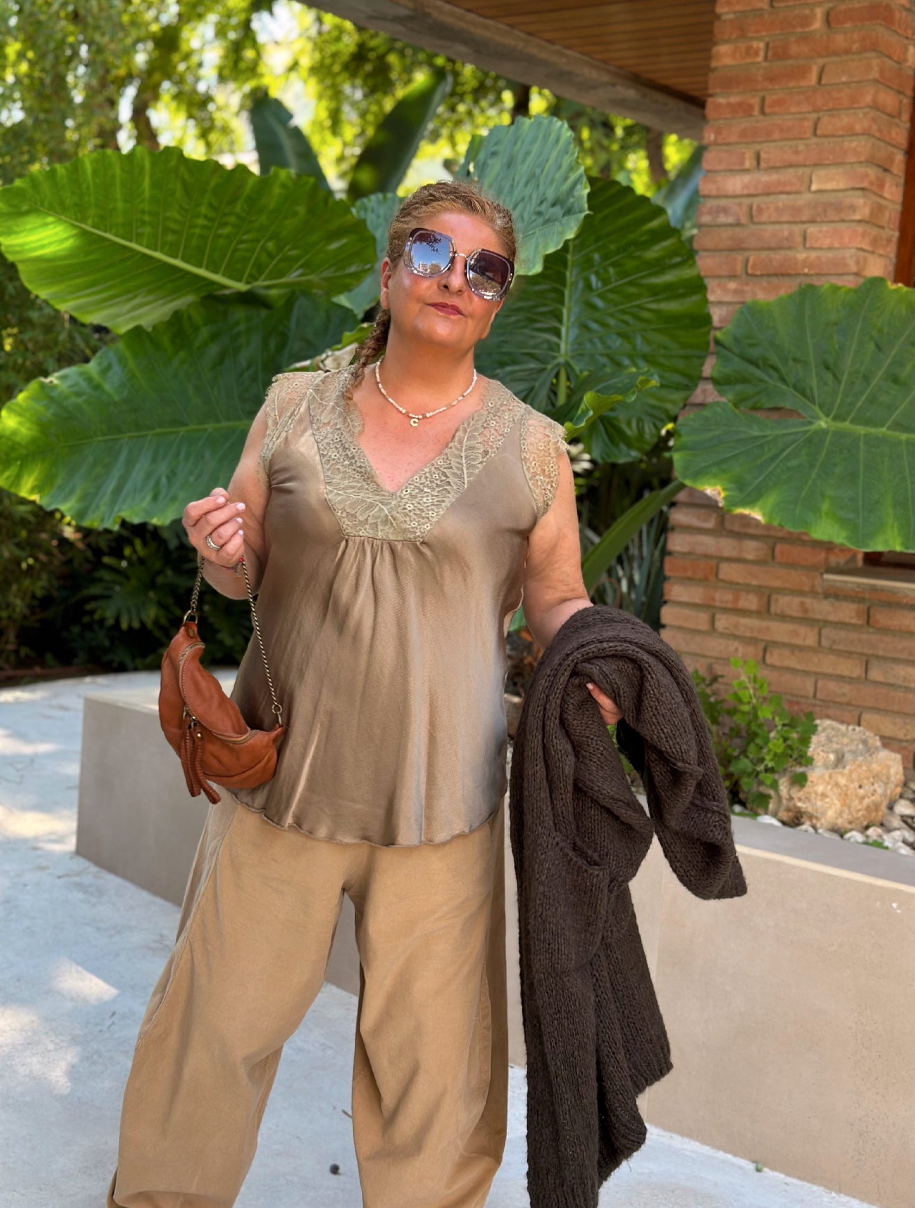 TOP LENCERO OVERSIZE STELLA MULTICOLOR