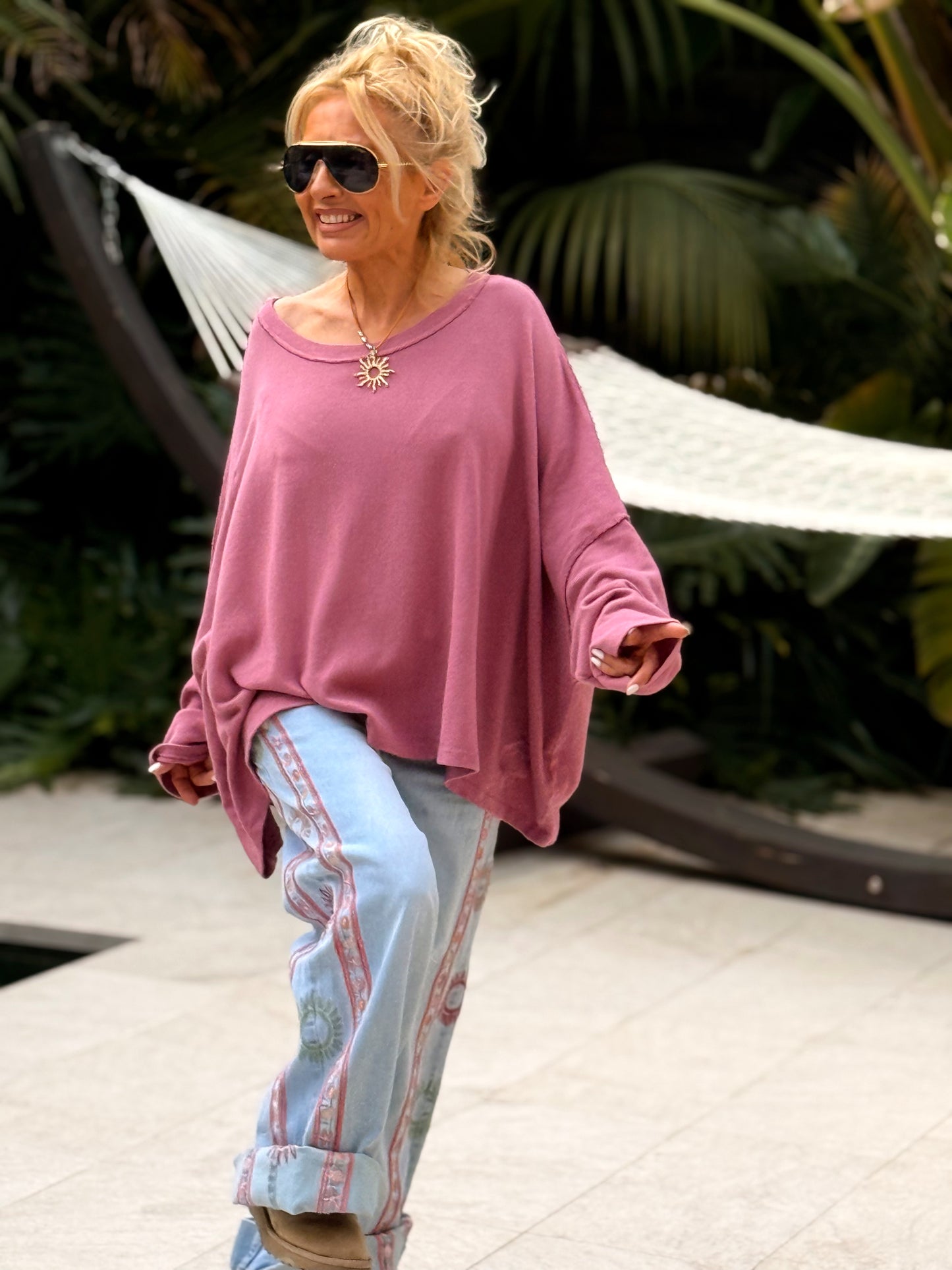 CAMISETA SUPER OVERSIZE SHILA MULTICOLOR