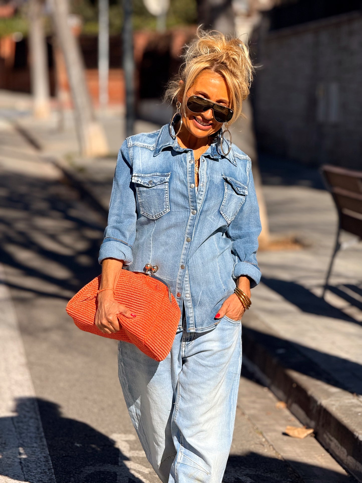 CLUTCH CELINE MULTICOLOR