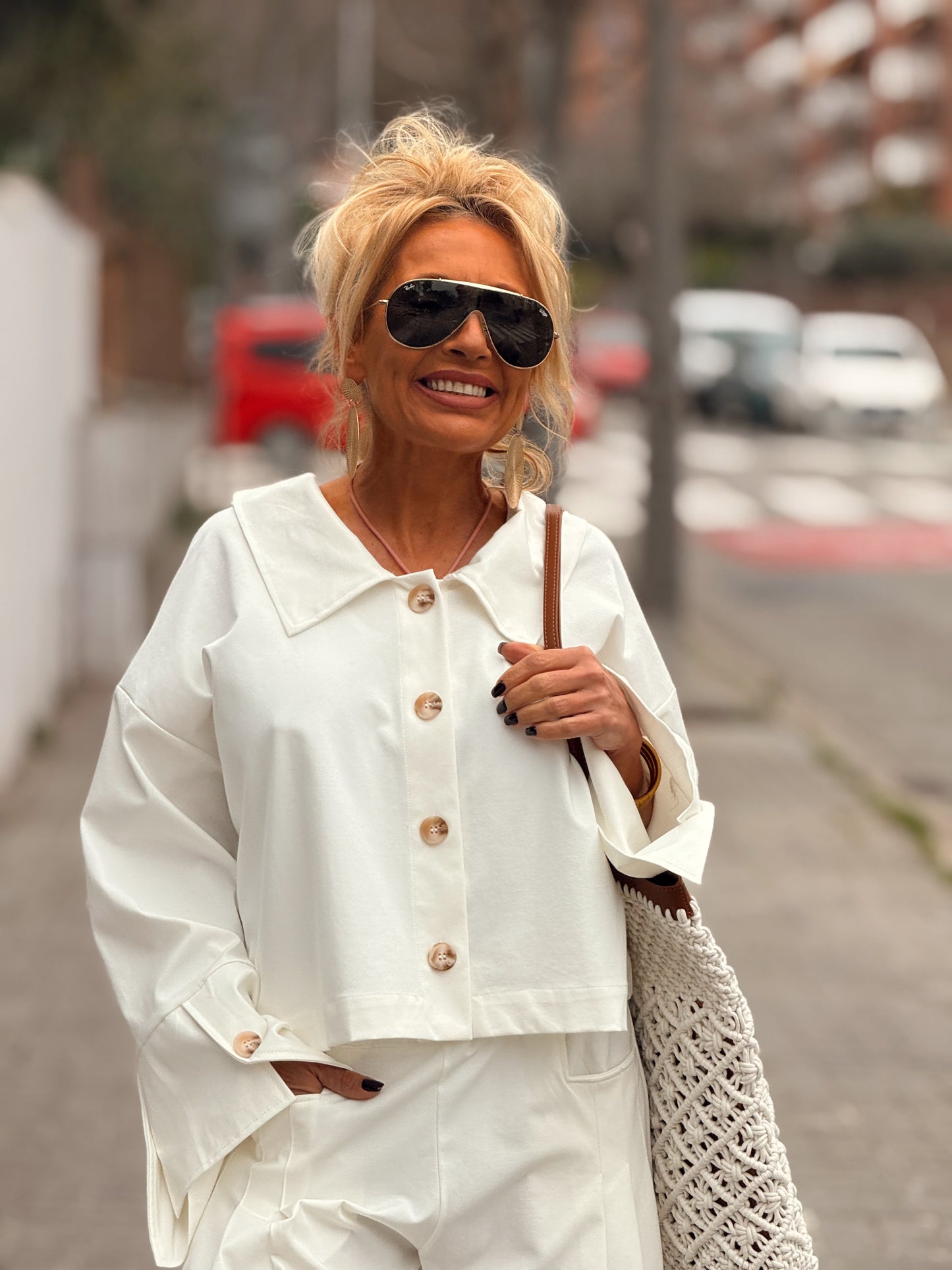 CONJUNTO CHAQUETA-PANTALON PILAR MULTICOLOR