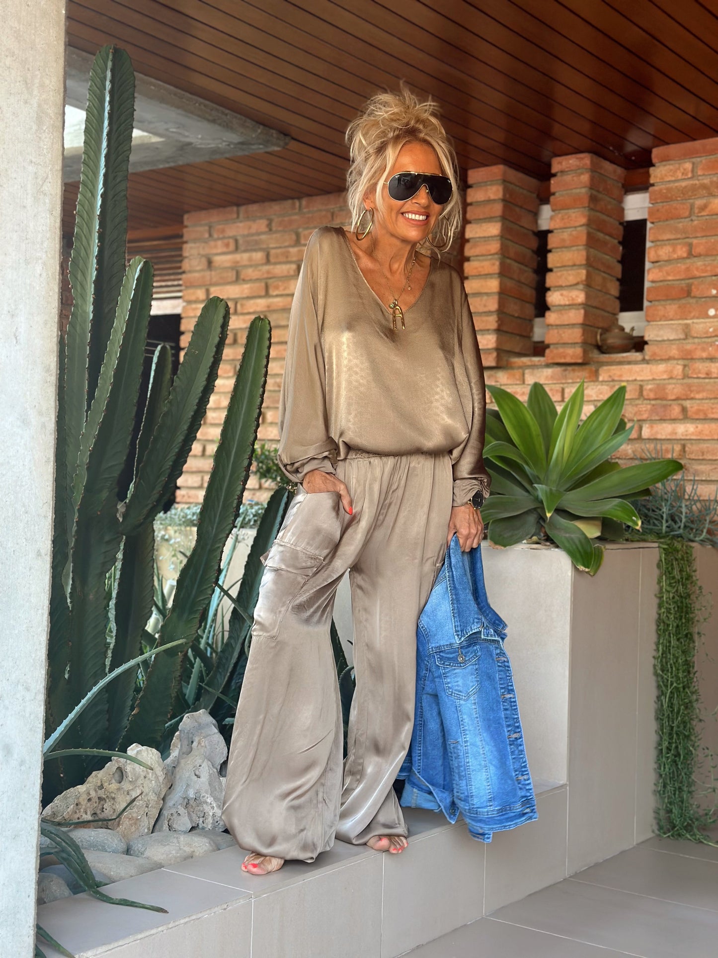 PANTALON SABRINA CAMEL