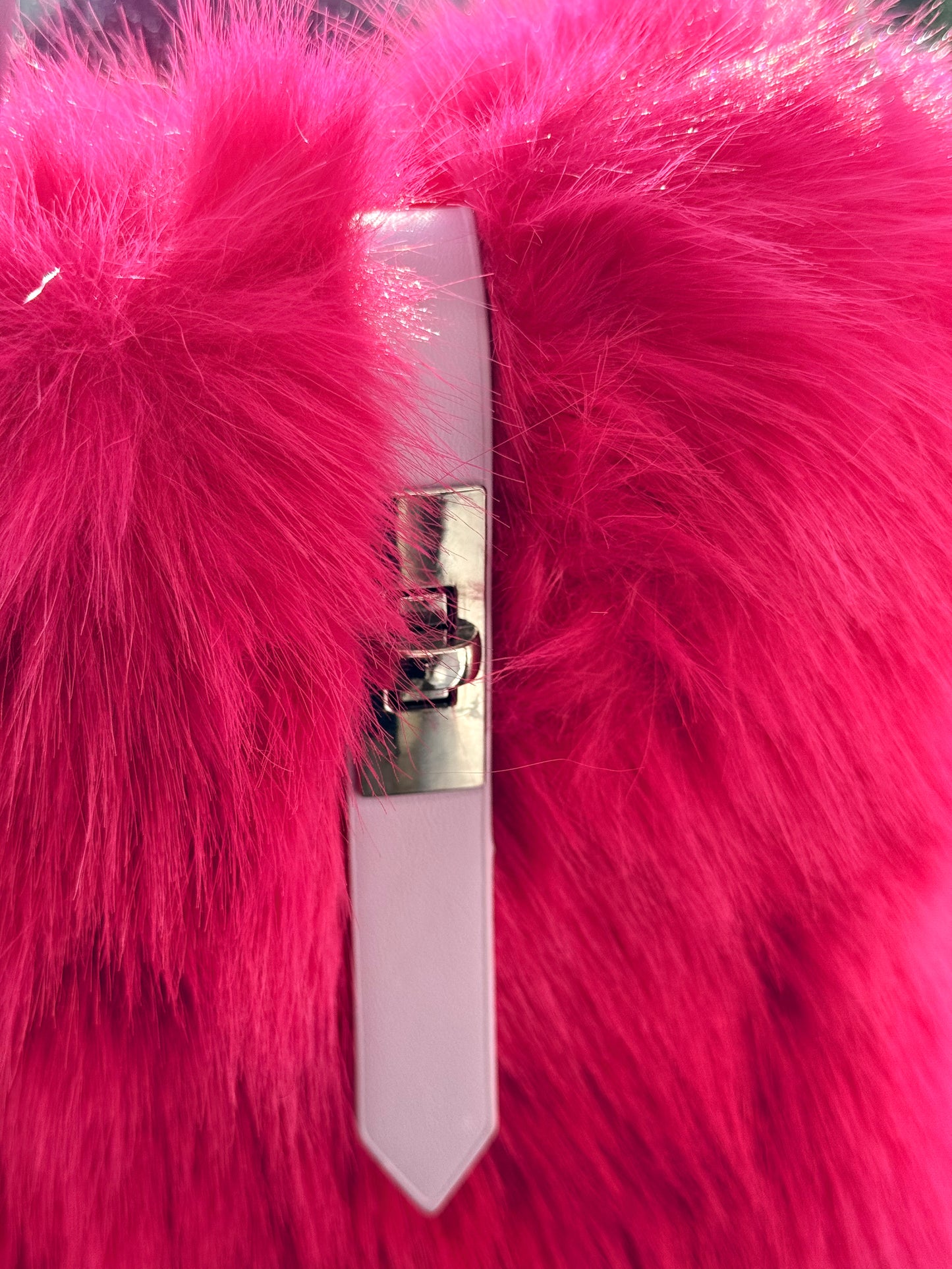 BOLSILLO DE OMBRO PELO SINTÉTICO MULTICOLOR