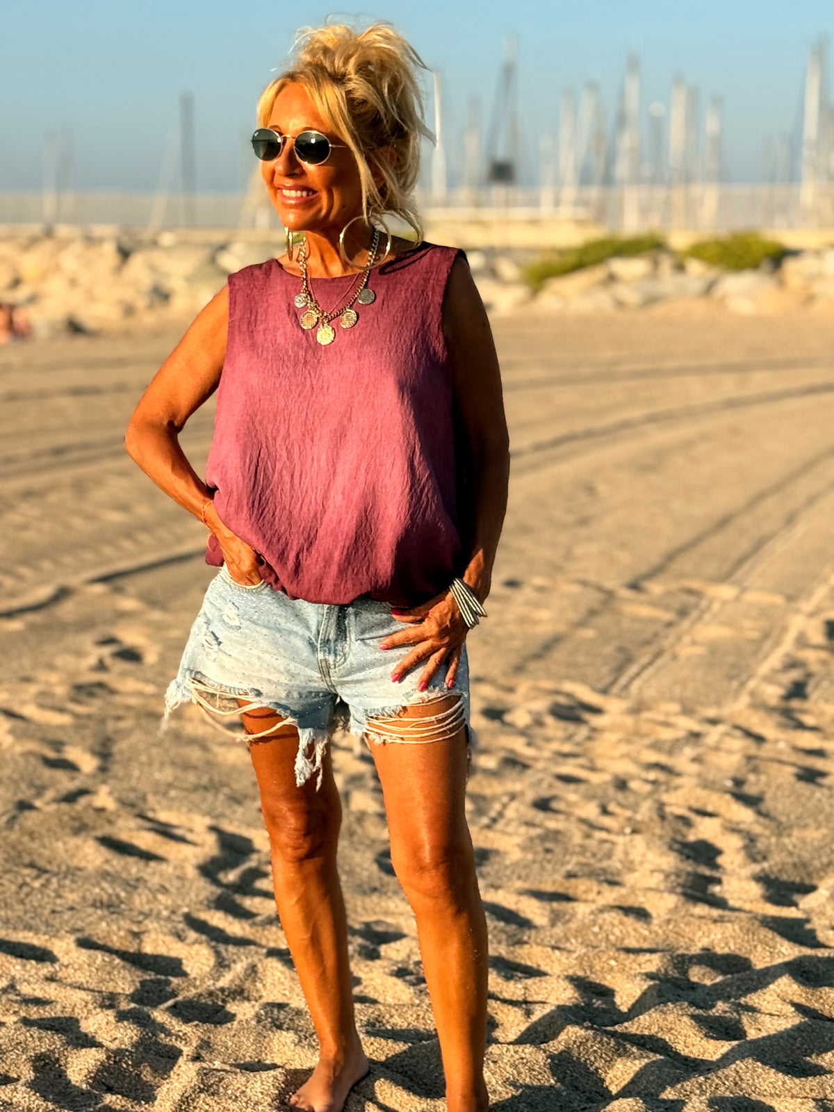 TOP ROCIO MULTICOLOR