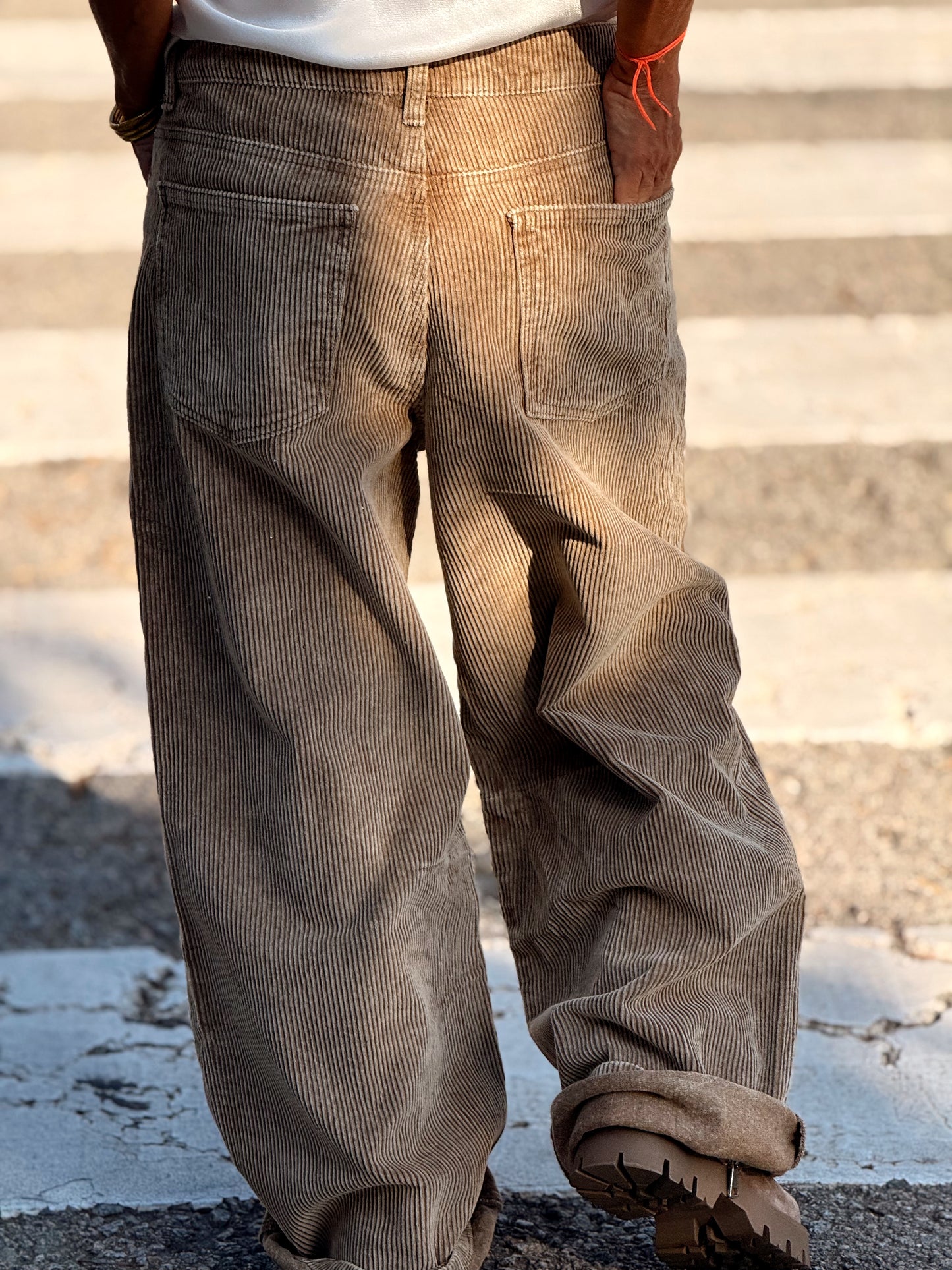 PANTALON DE PANA JOYCE MULTICOLOR