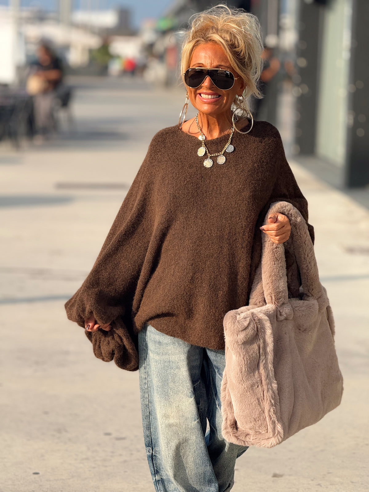 JERSEY OVERSIZE BRIGITTE MULTICOLOR