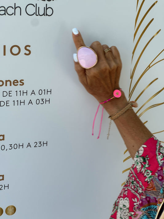 PULSERAS STAR FUCSIA