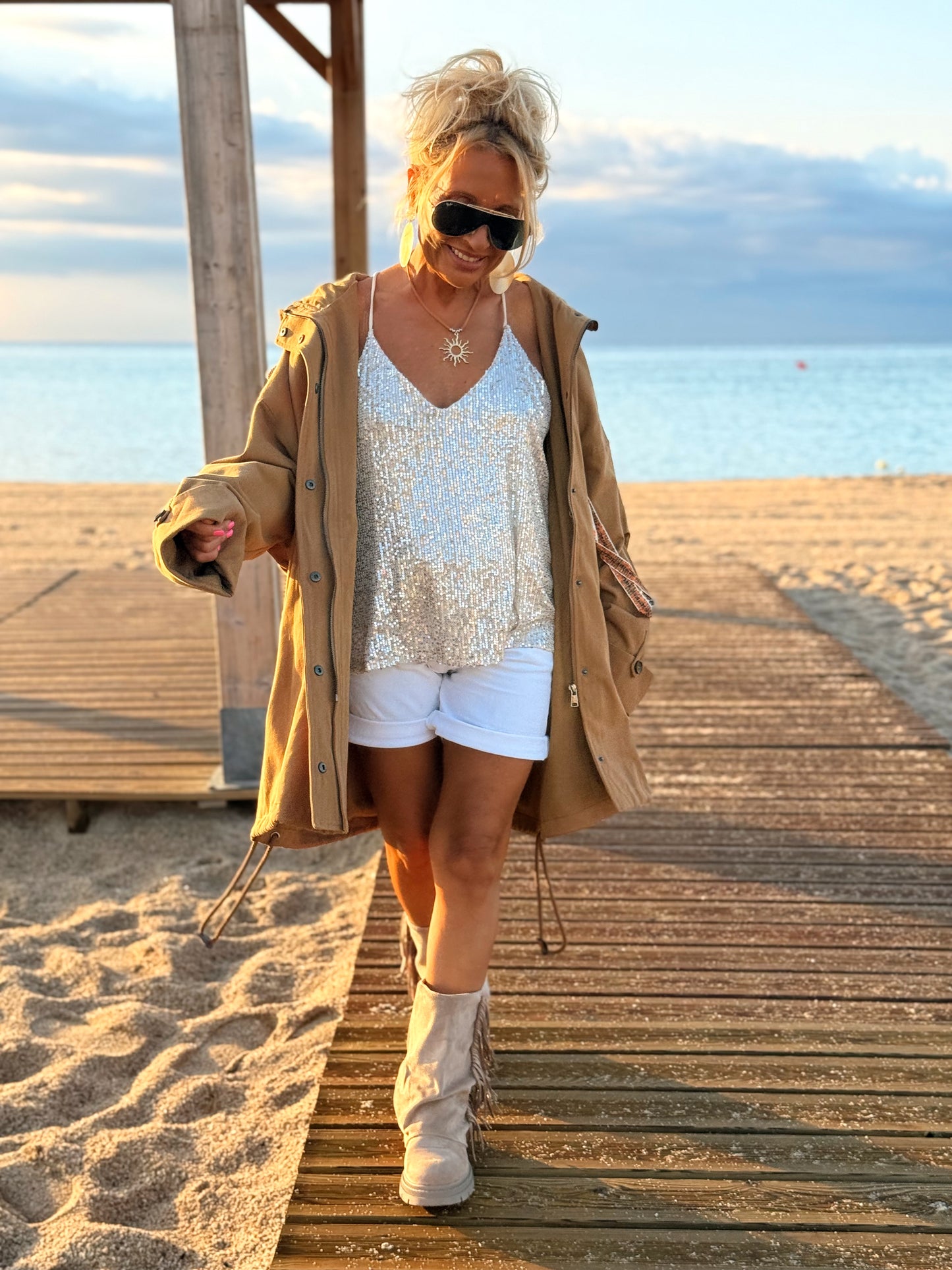 PARKA OVERSIZE SOFIA MULTICOLOR