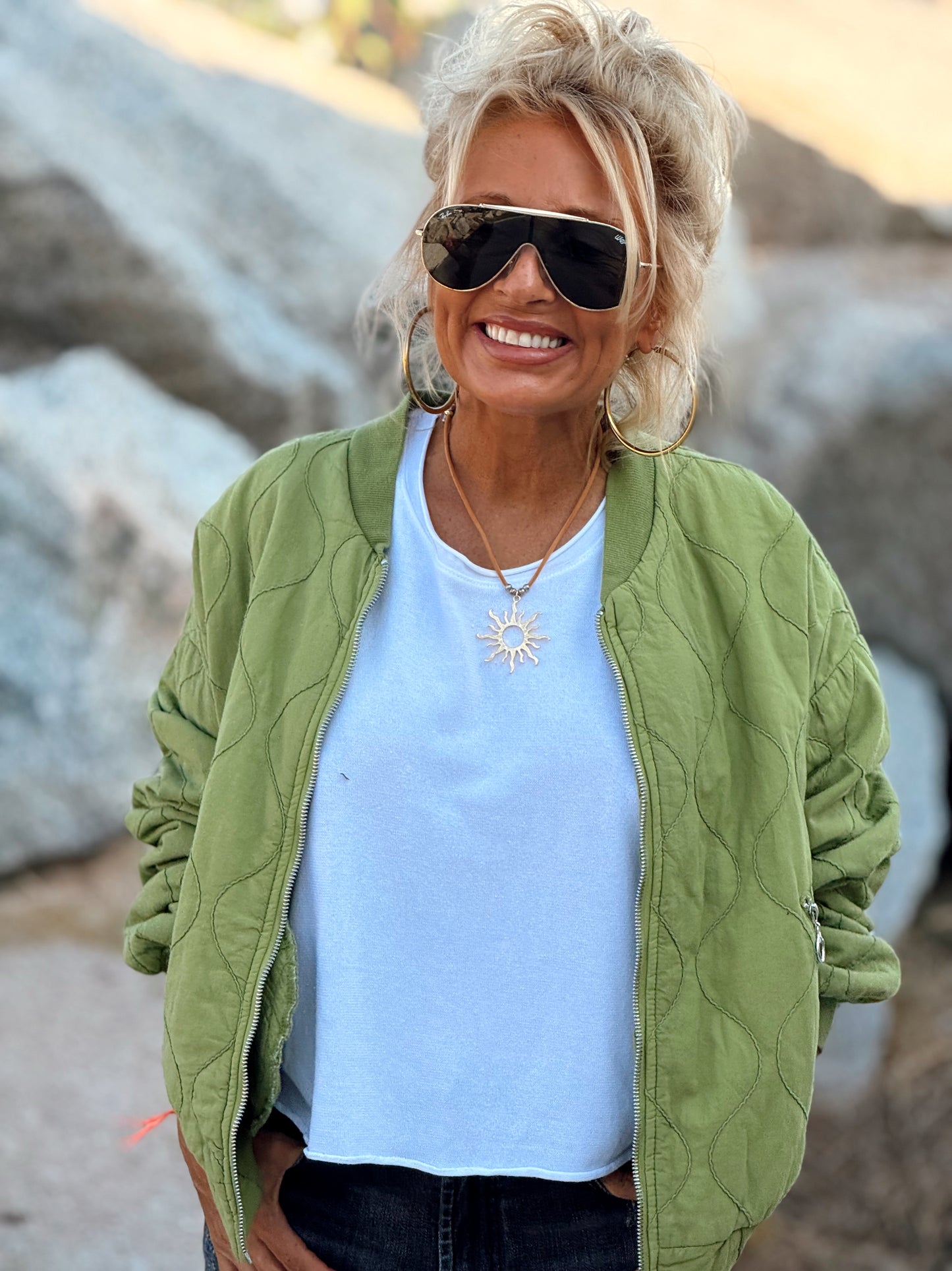 BOMBER FILIPA MULTICOLOR