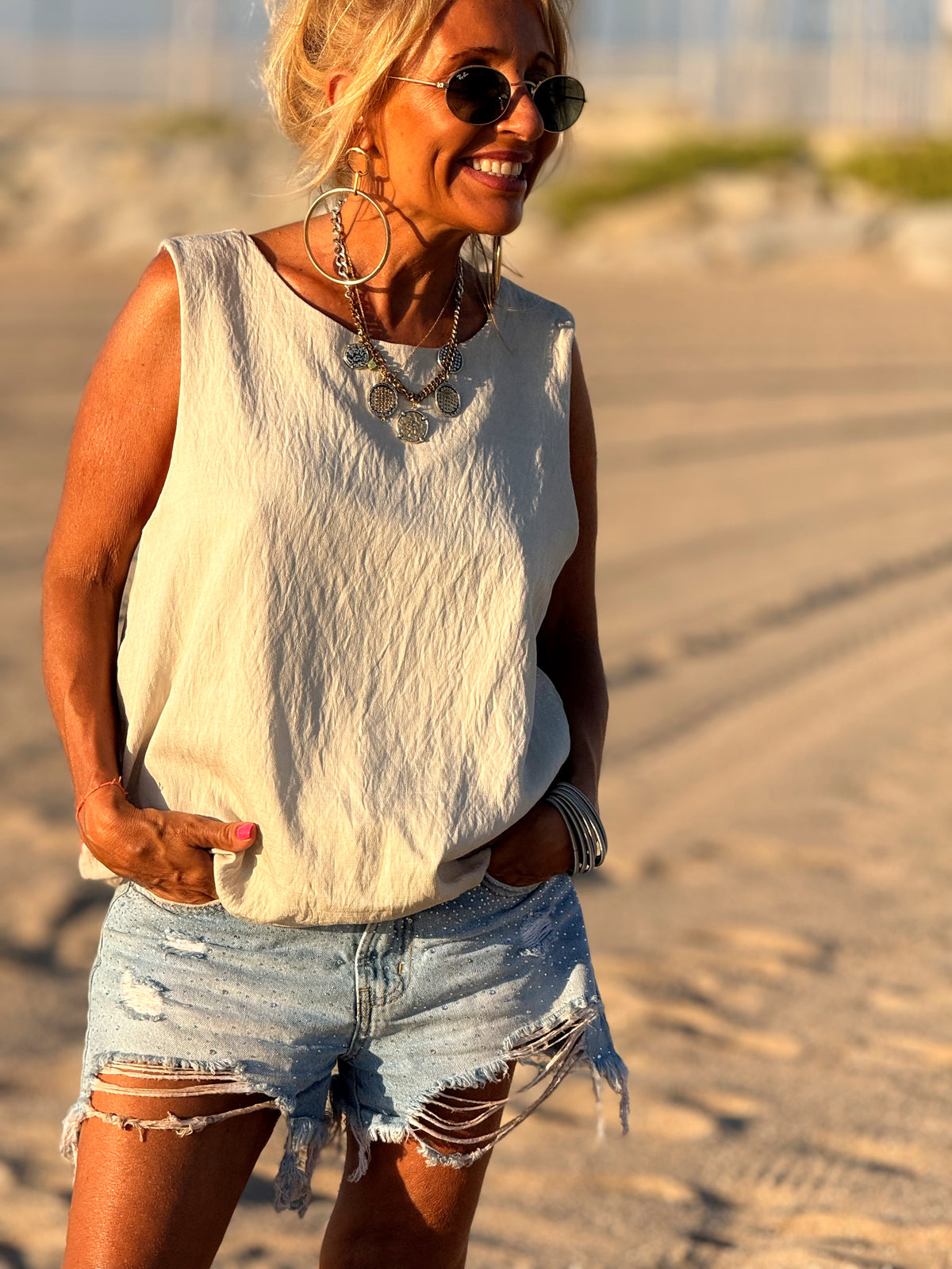 TOP ROCIO MULTICOLOR