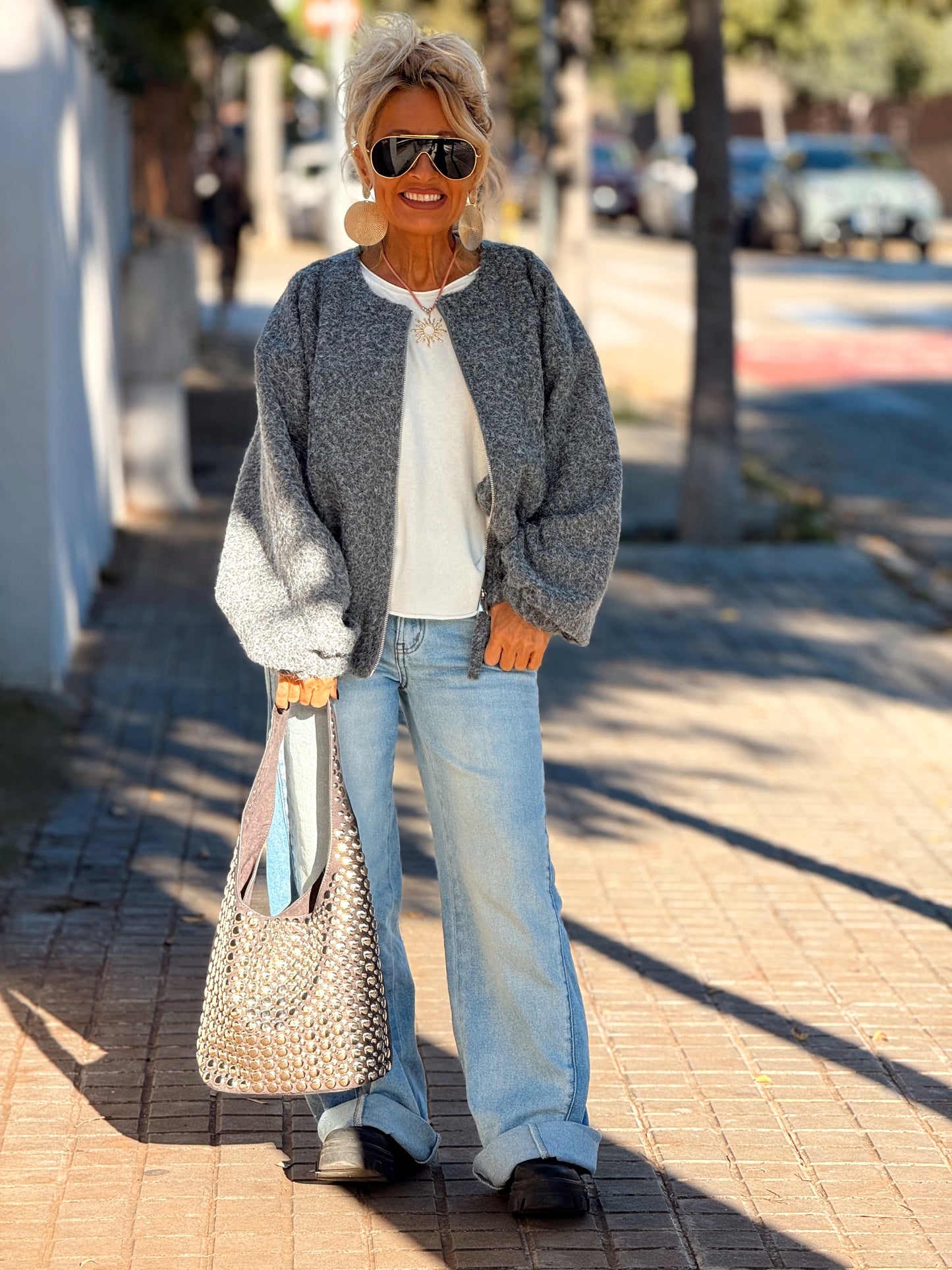 BOMBER DELIA MULTICOLOR