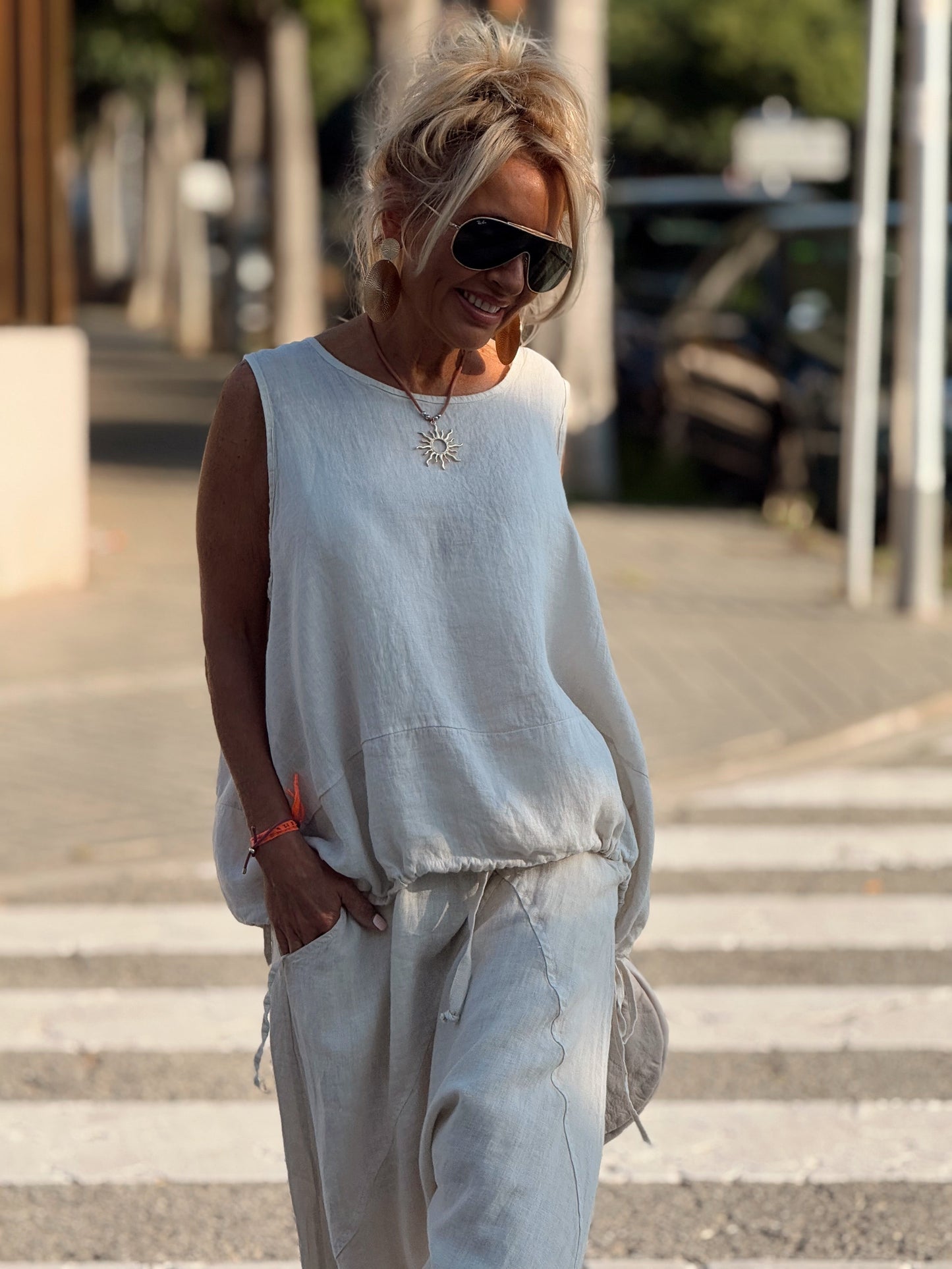 BLUSA LINO ARTHUR MULTICOLOR