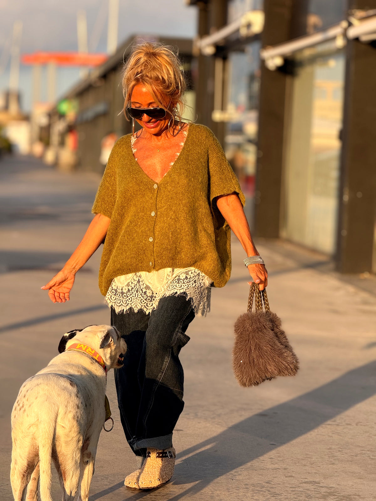 CHALECO OVERSIZE MARIANA MULTICOLOR